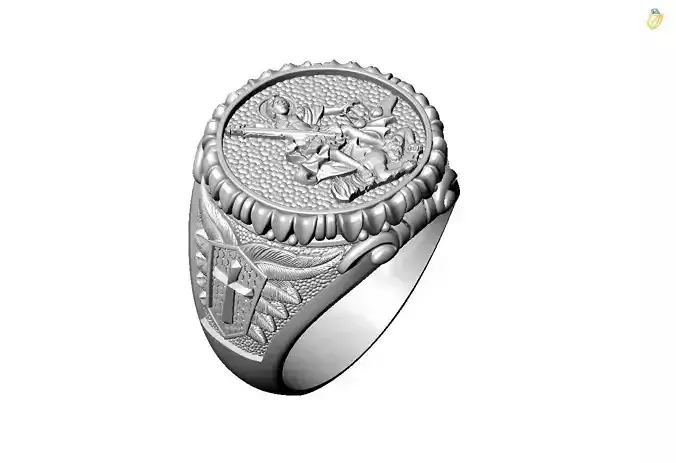 Saint Archangel Michael Ring