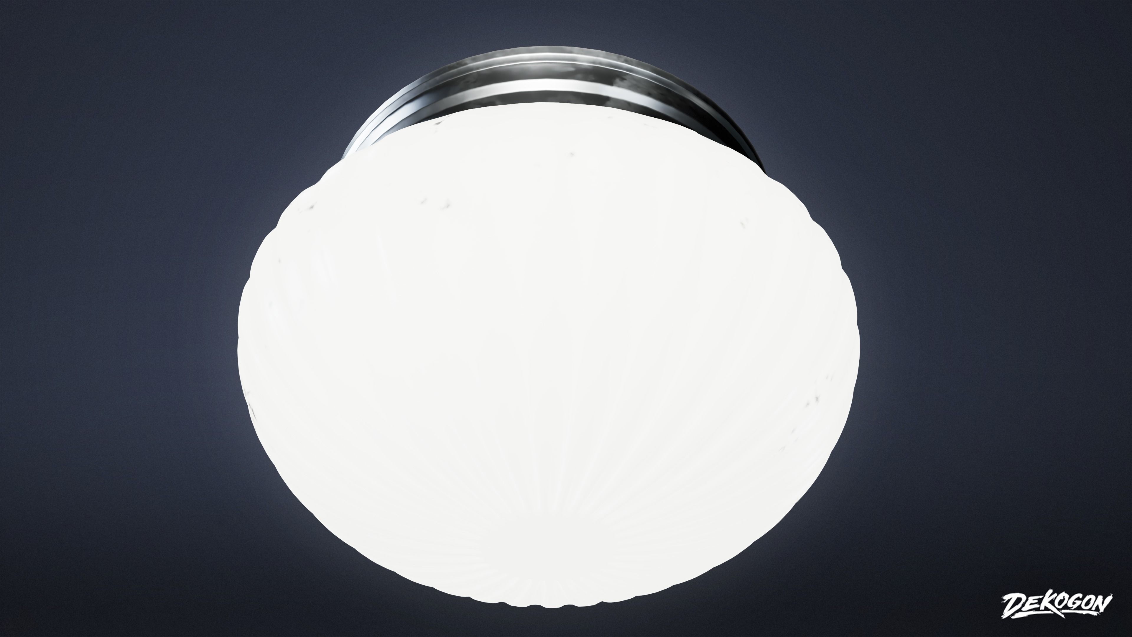 LIGHTING - Light Set Bathroom 01 - LOW POLY AND NANITE Low-poly 3D model_20