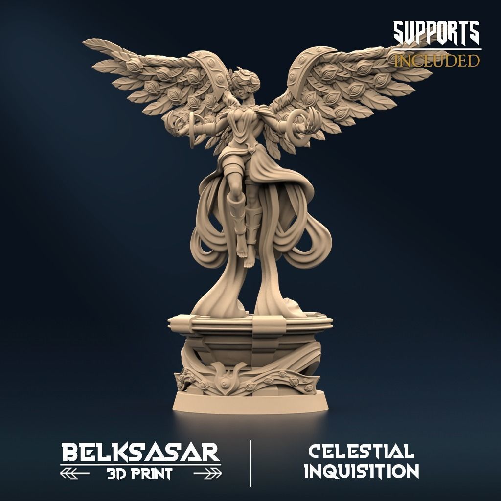 Inquisition Witness Set x4 3D print model_1