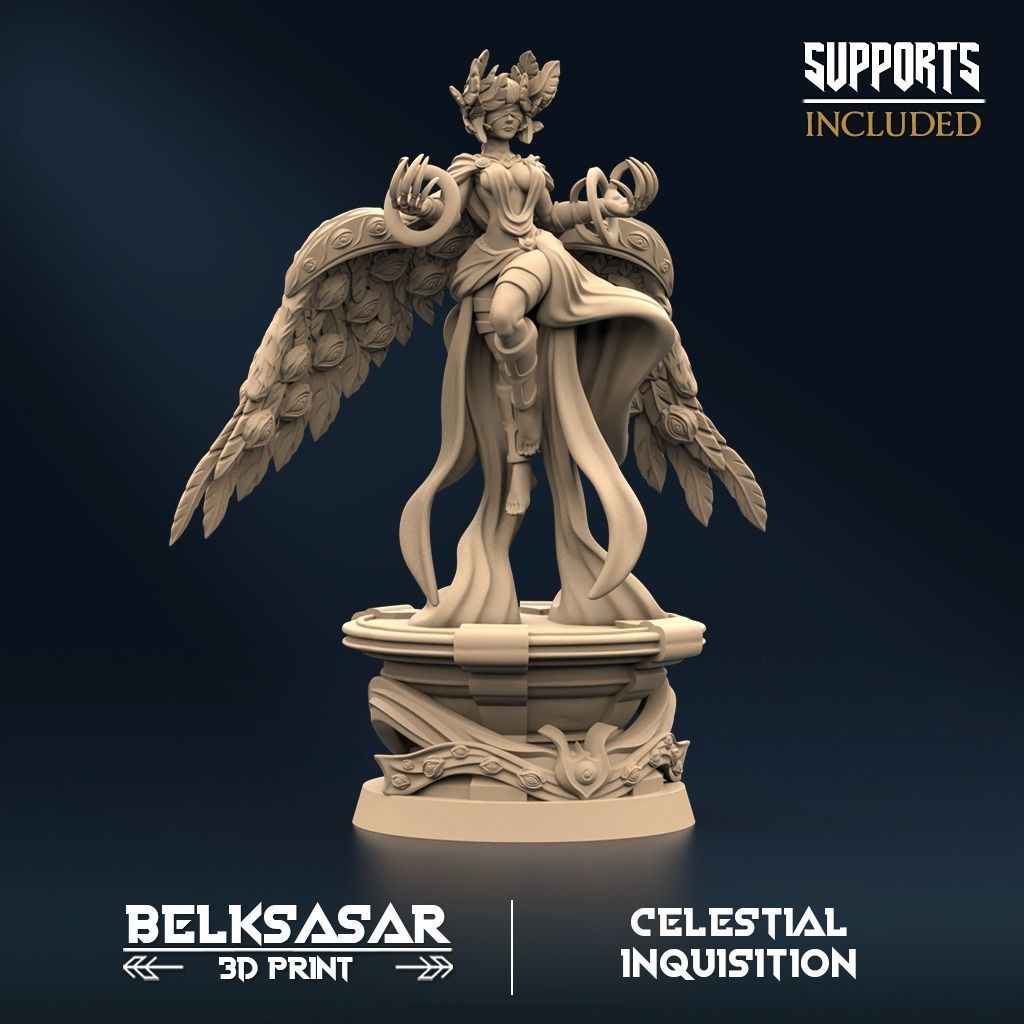 Inquisition Witness Set x4 3D print model_3