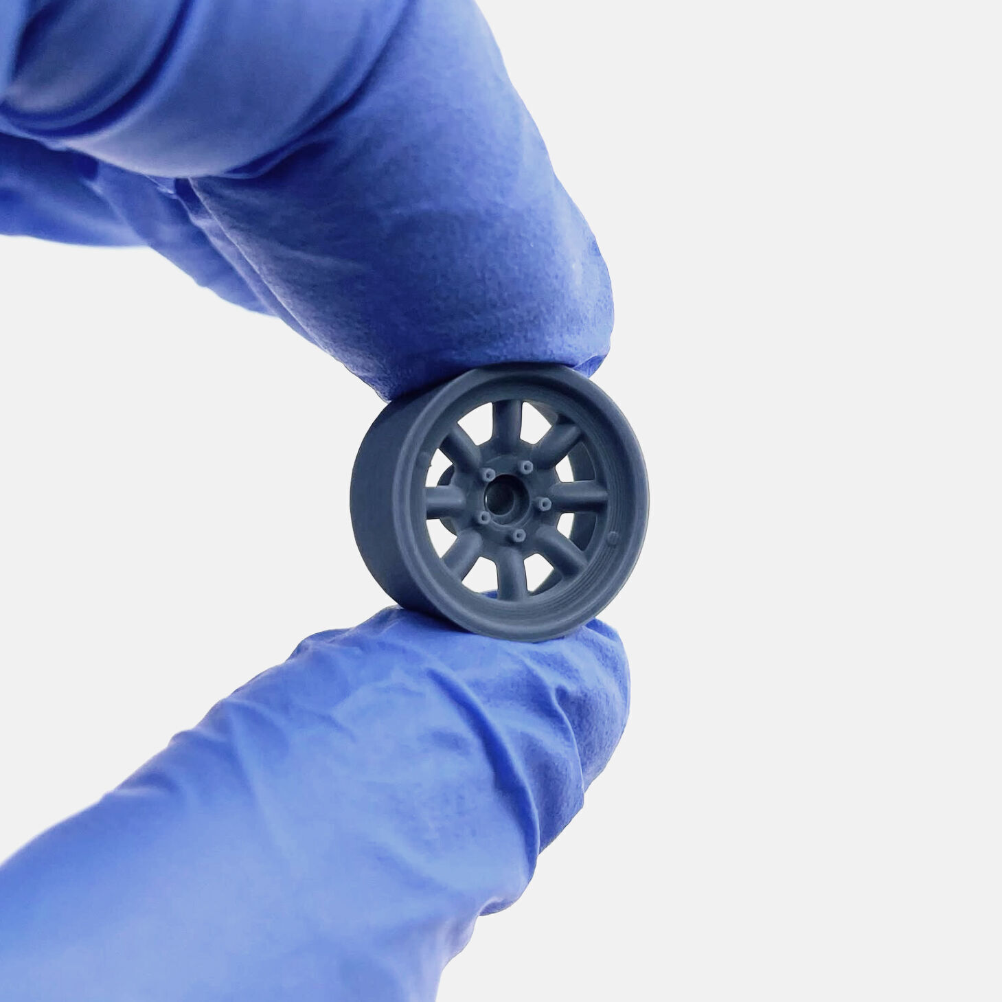 15x8 Minilite Wheel and Brake 3D print model_2