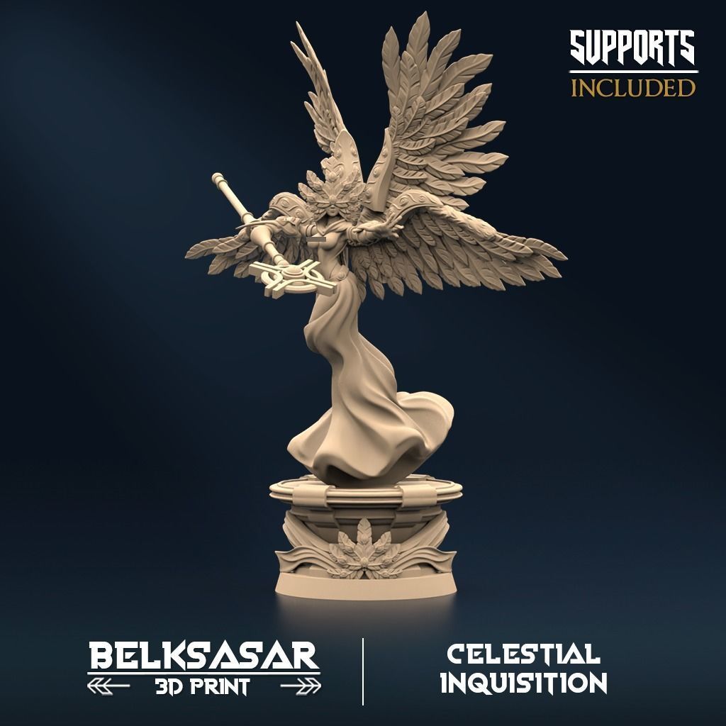 Inquisition Jurist B Normal and Nude 3D print model_2