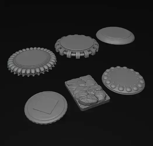 3d Printing Bases Pack Vol 2