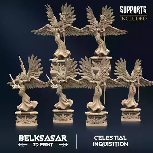 Inquisition Jurist Set x3 Normal and Nude