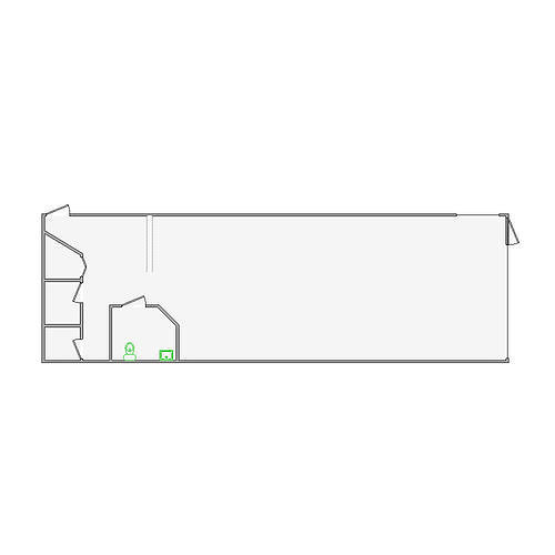 Commercial Interior Sketch - 2001-2500 SF - Xactimate 3D model