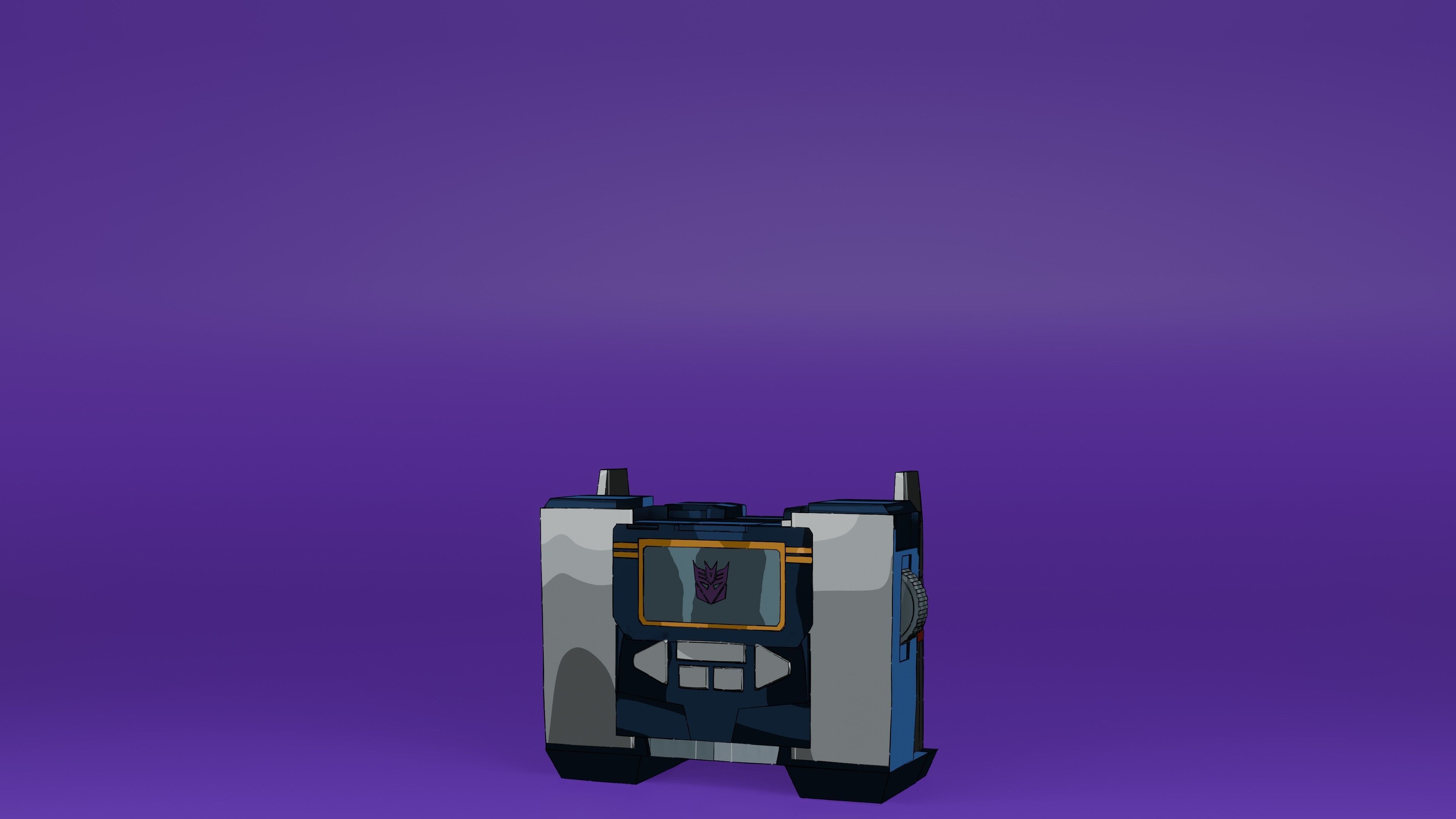 Soundwave G1 3D model_27