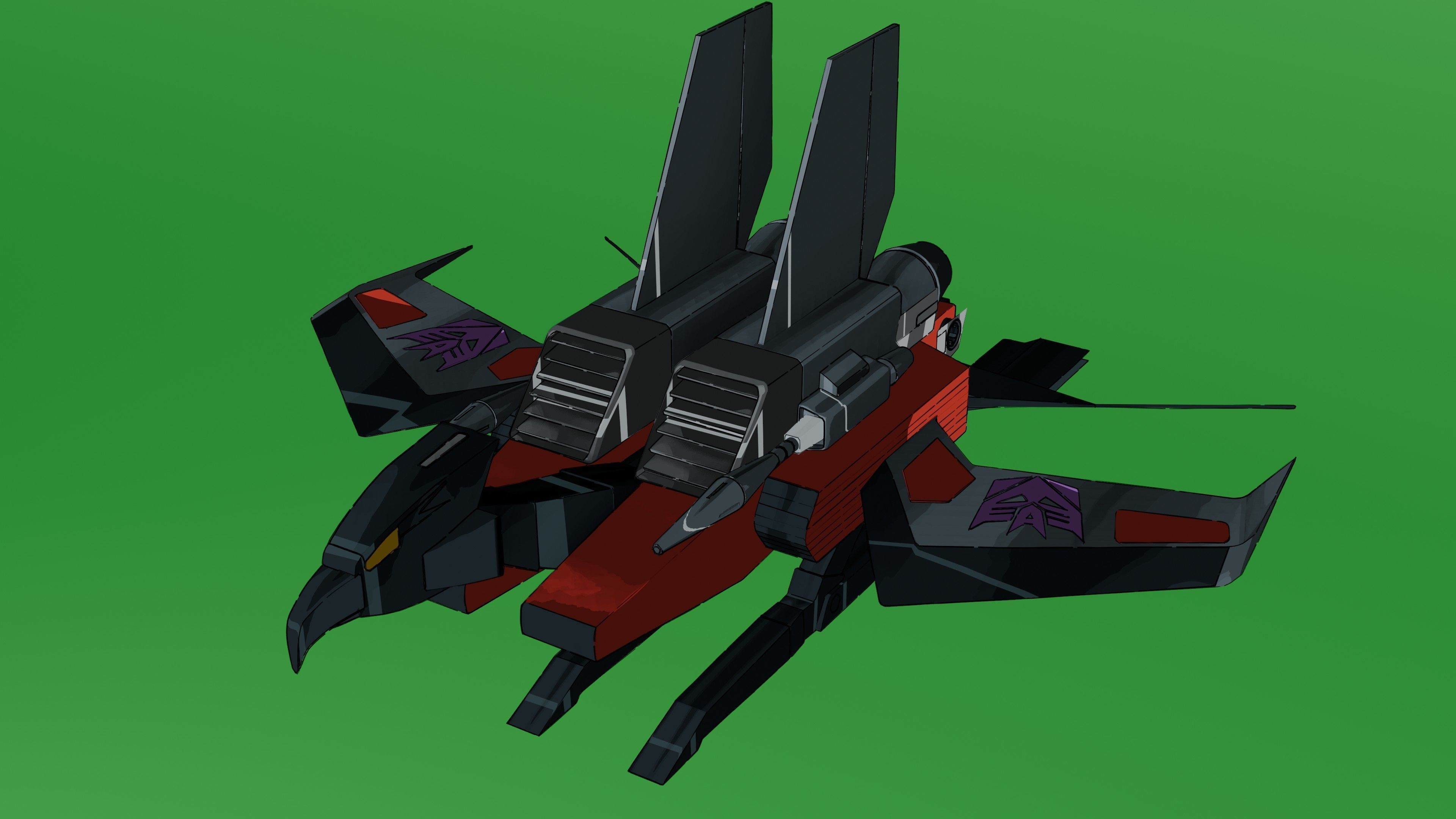 Soundwave G1 3D model_2