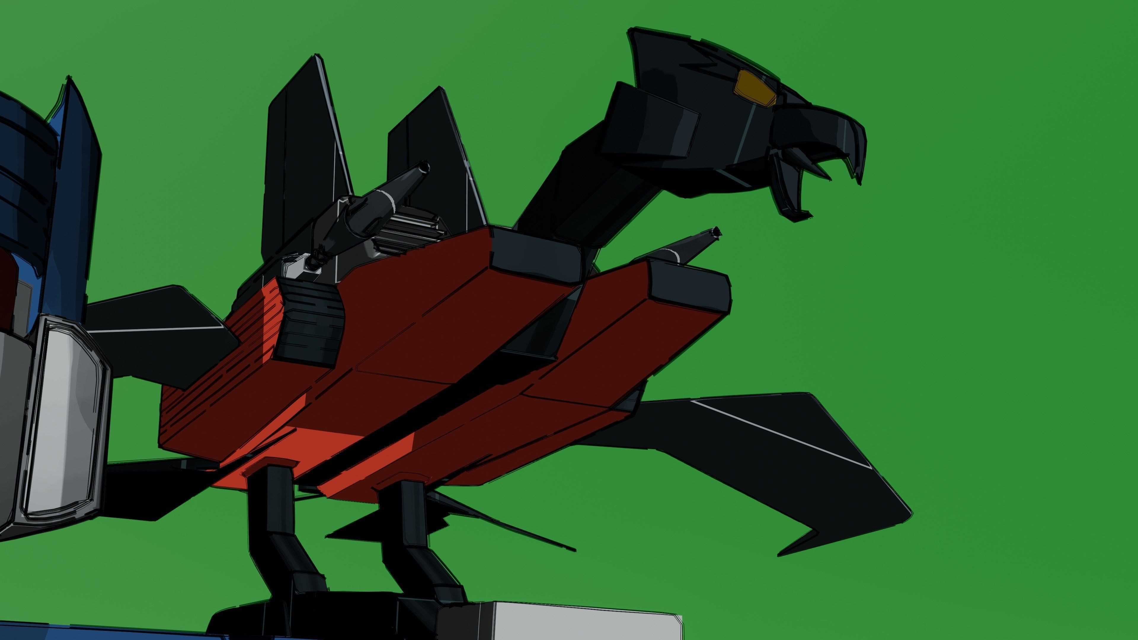 Soundwave G1 3D model_5