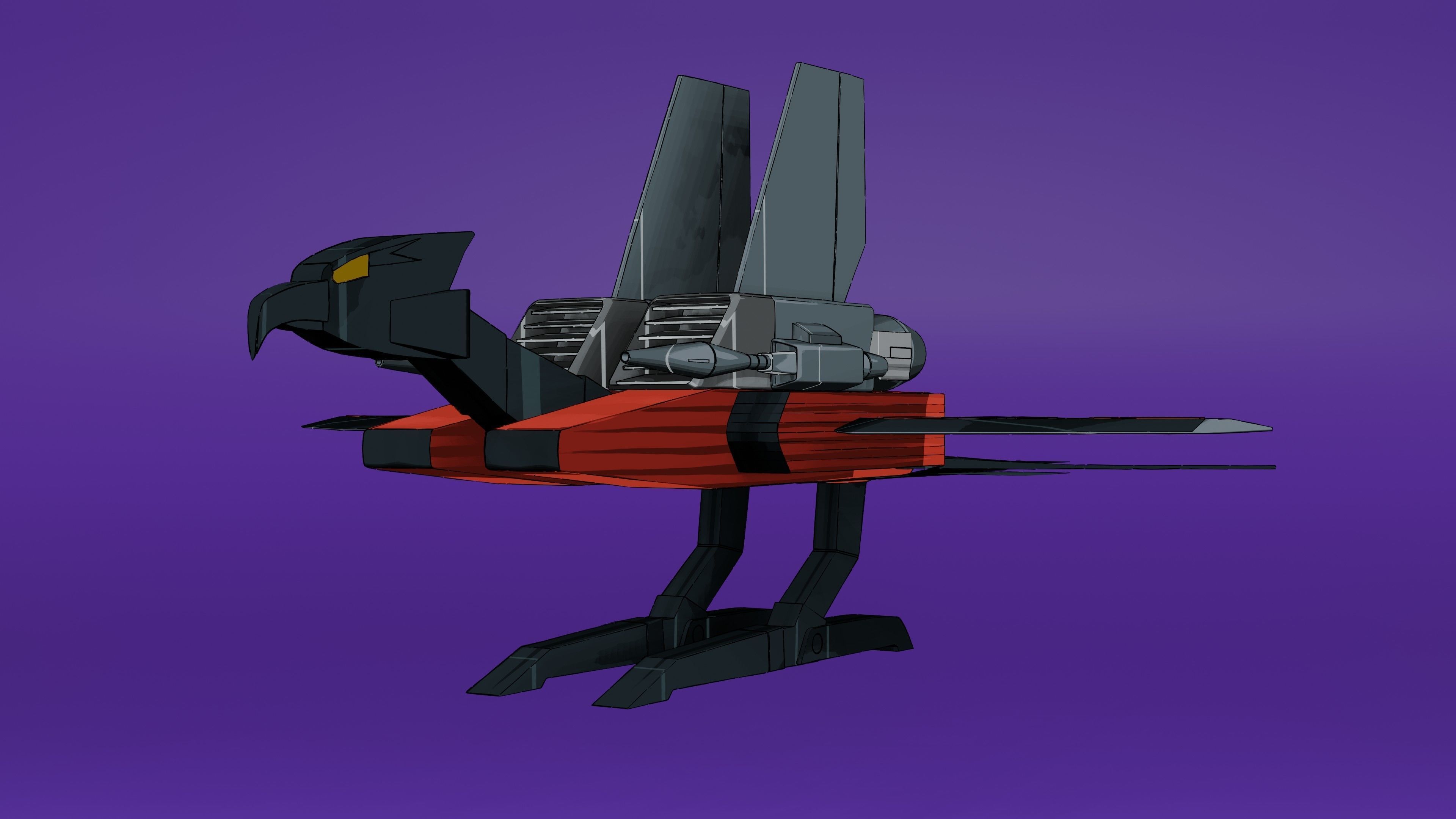 Soundwave G1 3D model_8