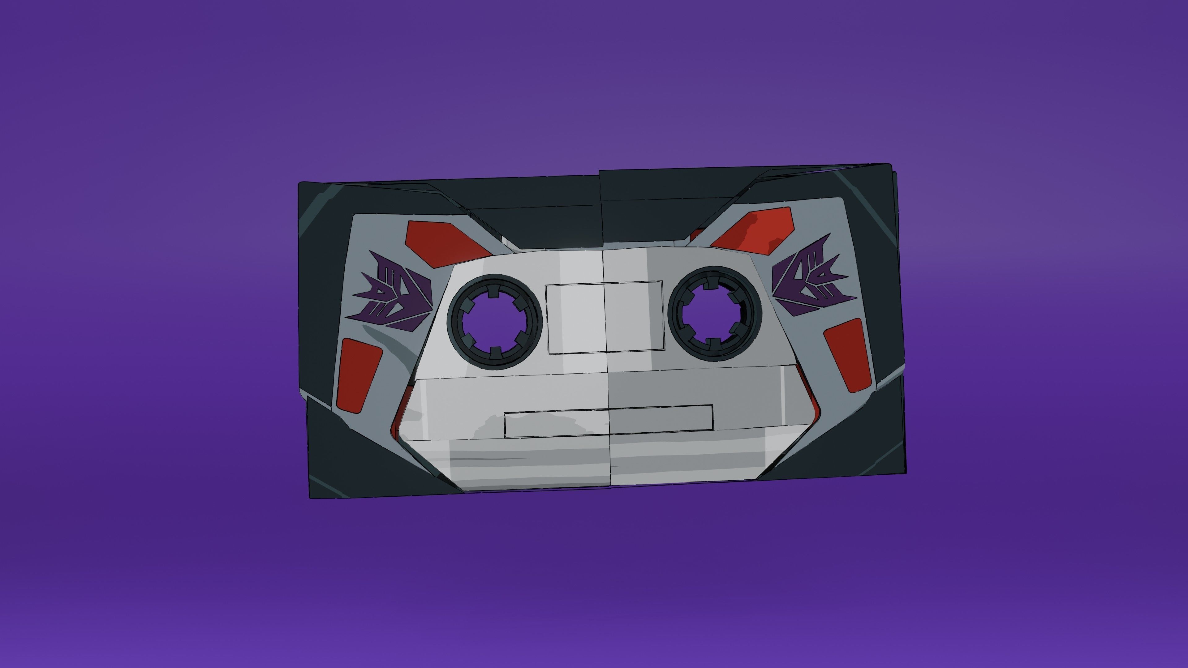 Soundwave G1 3D model_10