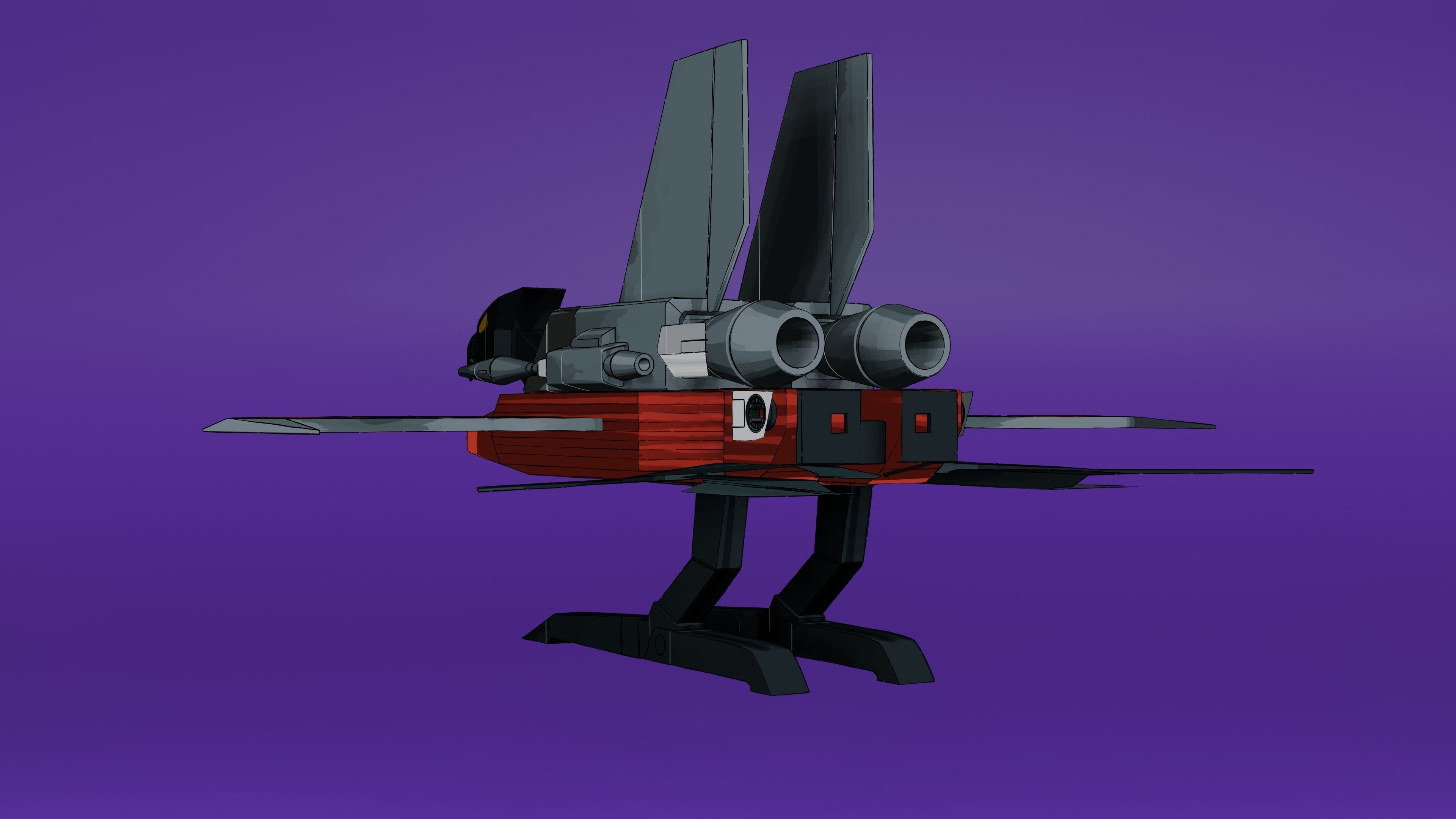 Soundwave G1 3D model_7