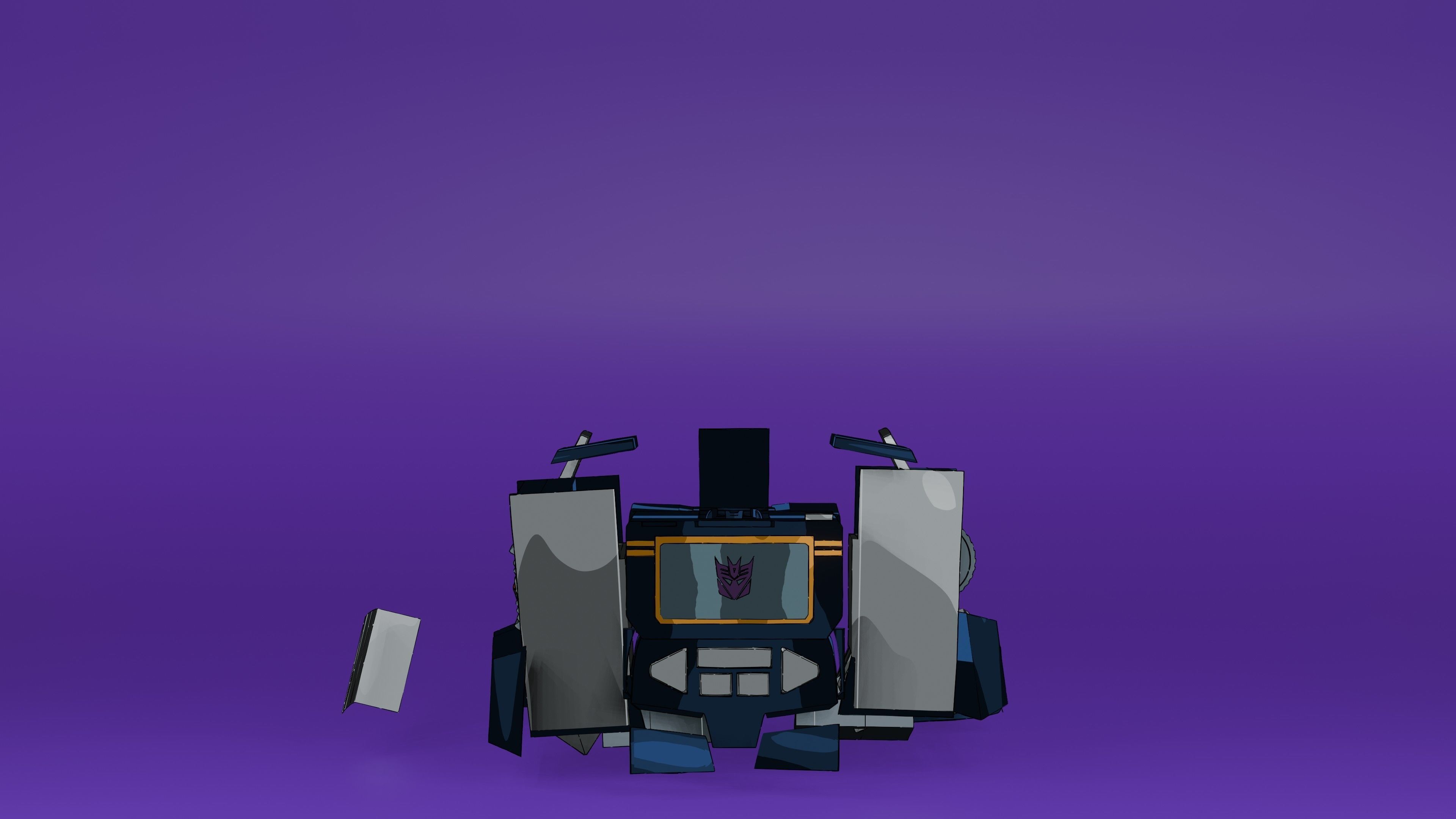 Soundwave G1 3D model_25