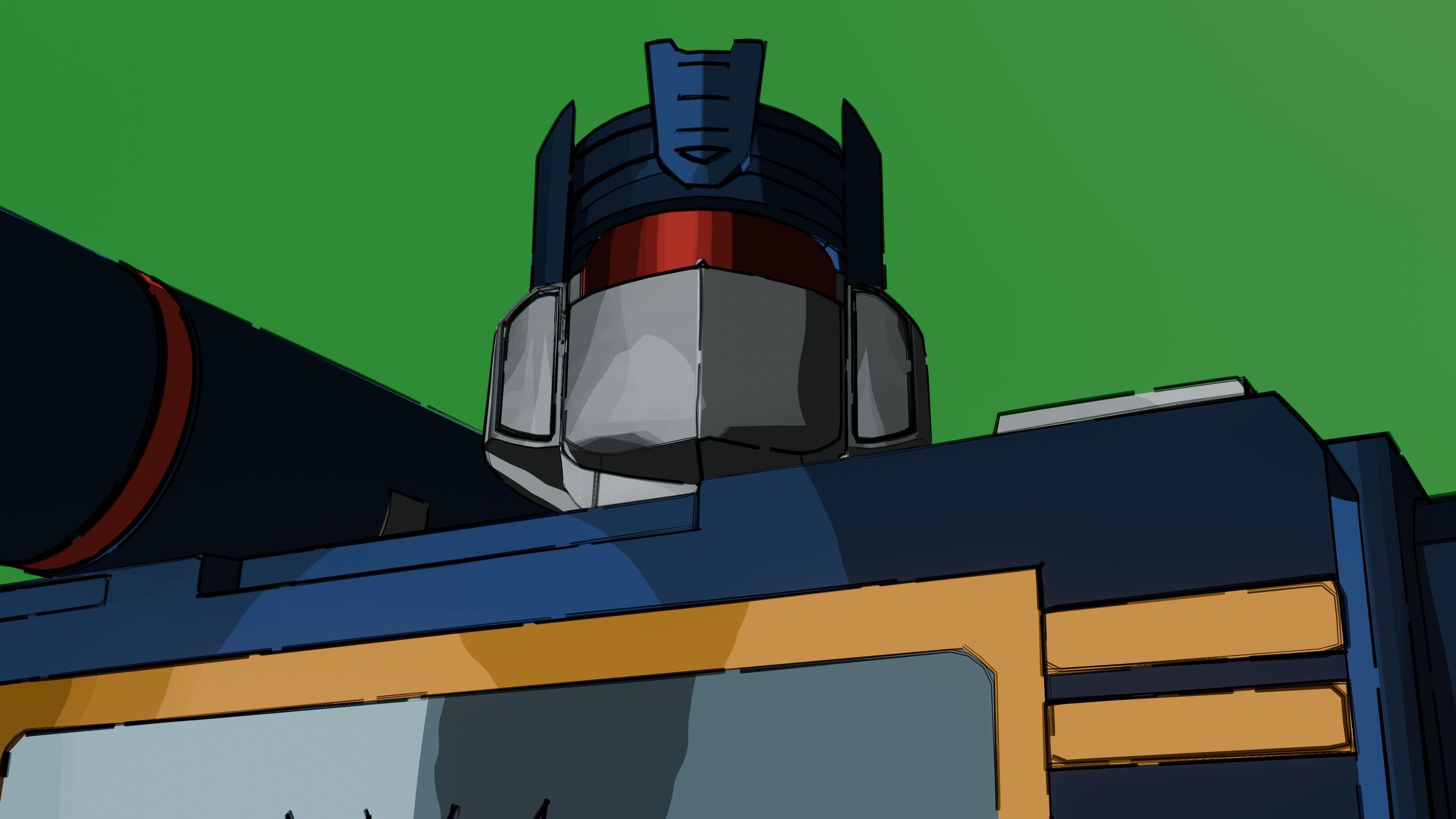 Soundwave G1 3D model_21
