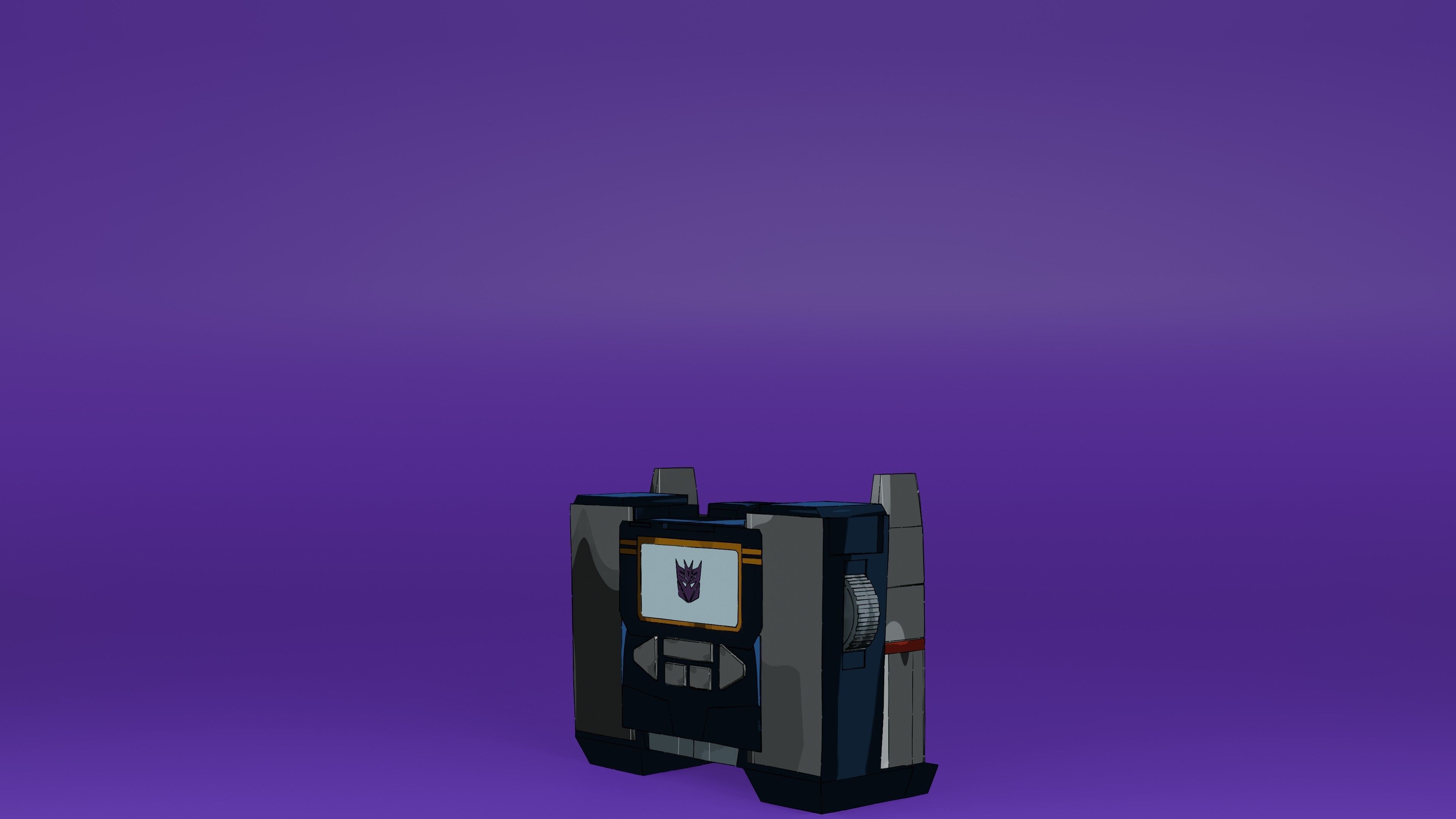 Soundwave G1 3D model_26