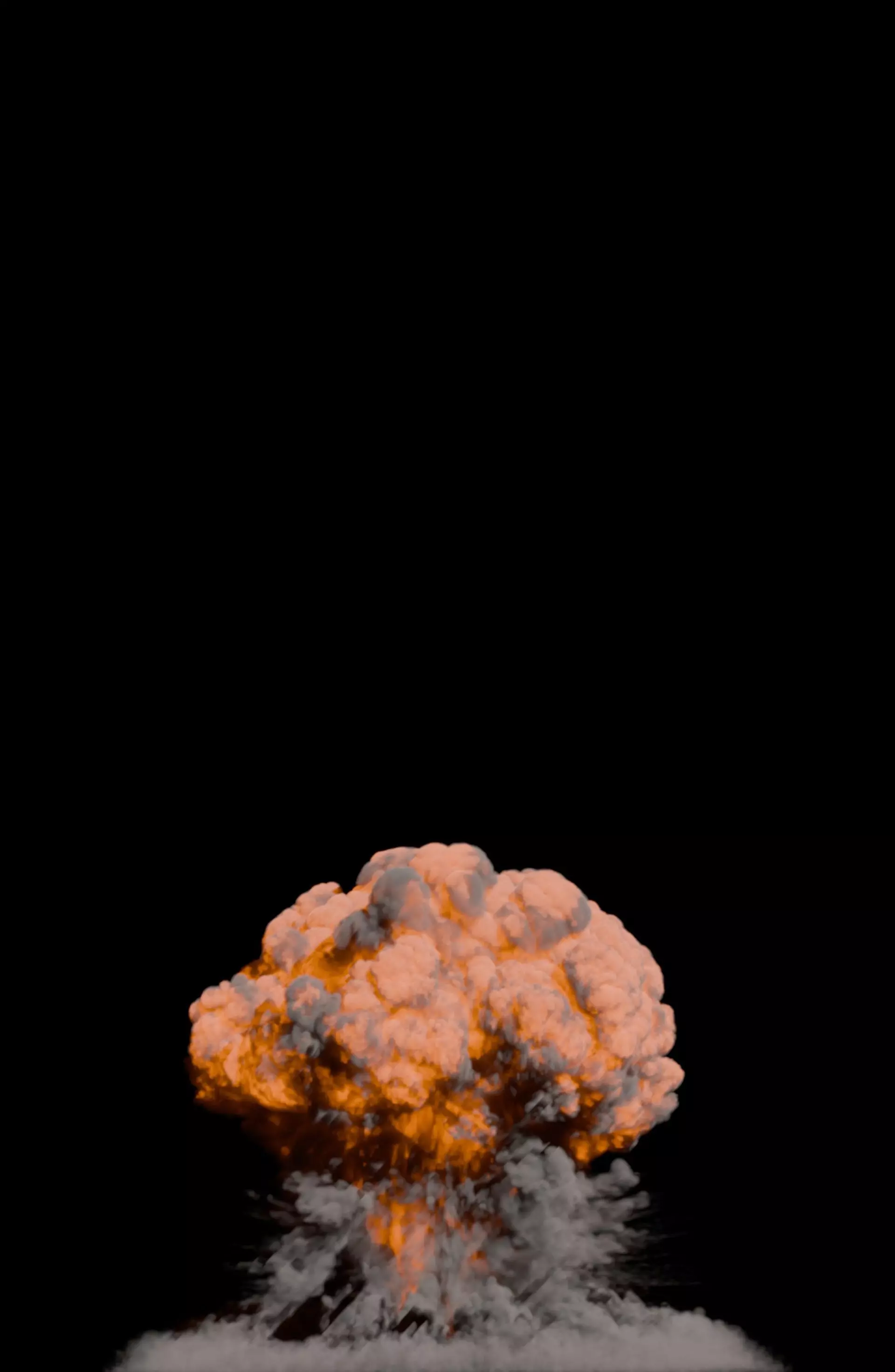 Nuclear bomb simulation 3D model_0