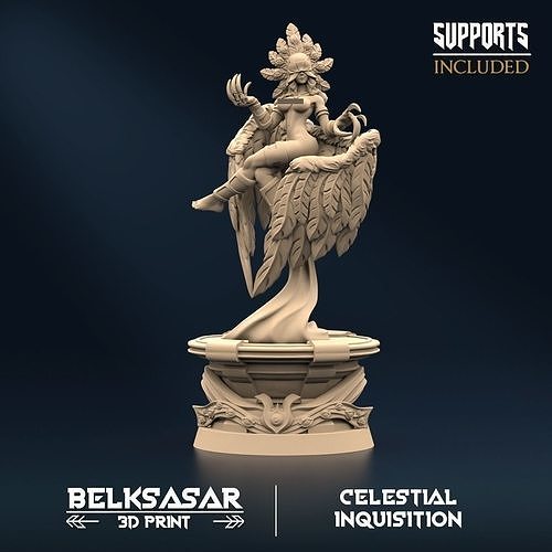Inquisition Beholder Pin Up Nude 3D print model