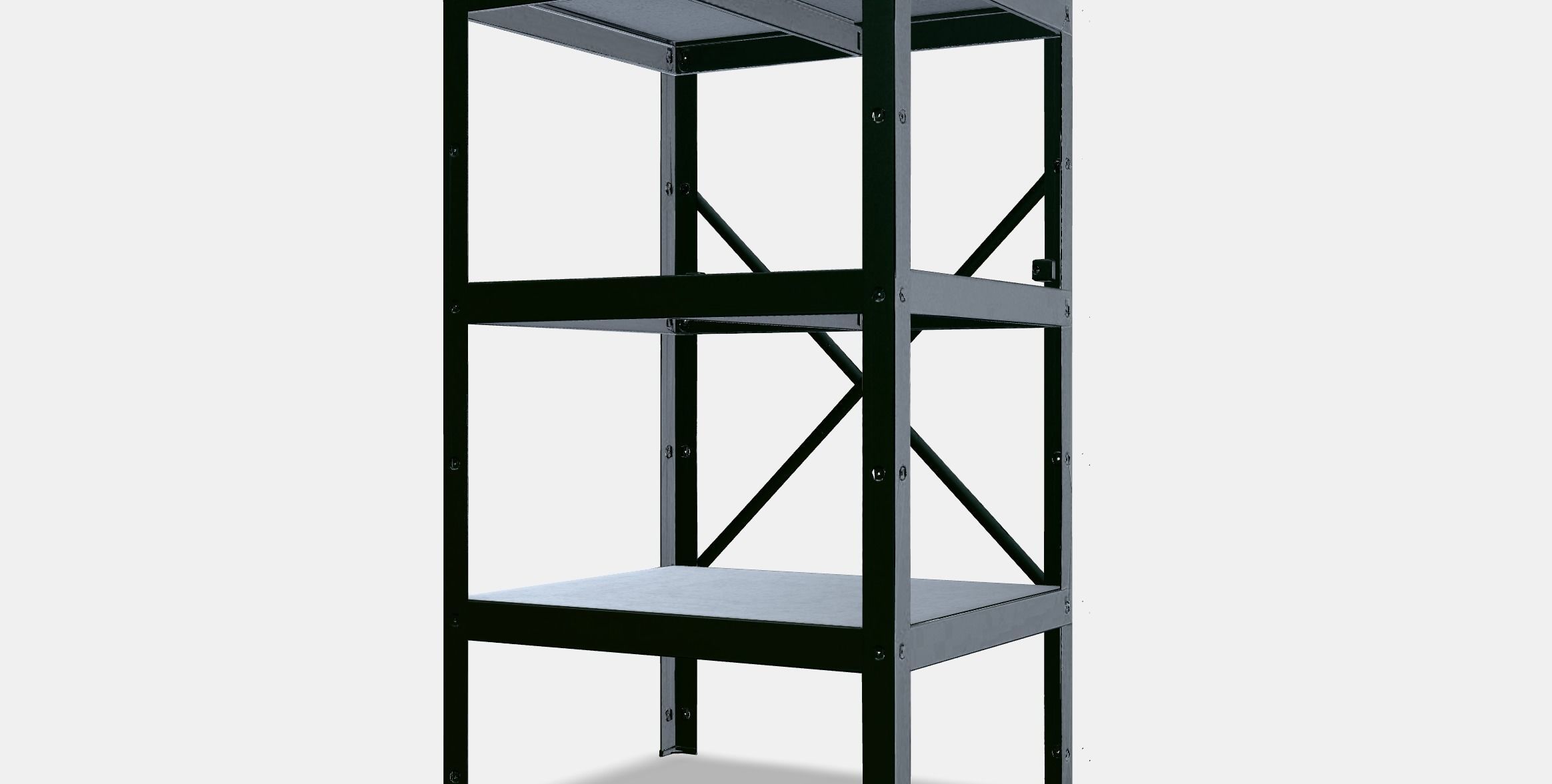 BROR Shelving unit Low-poly 3D model_13