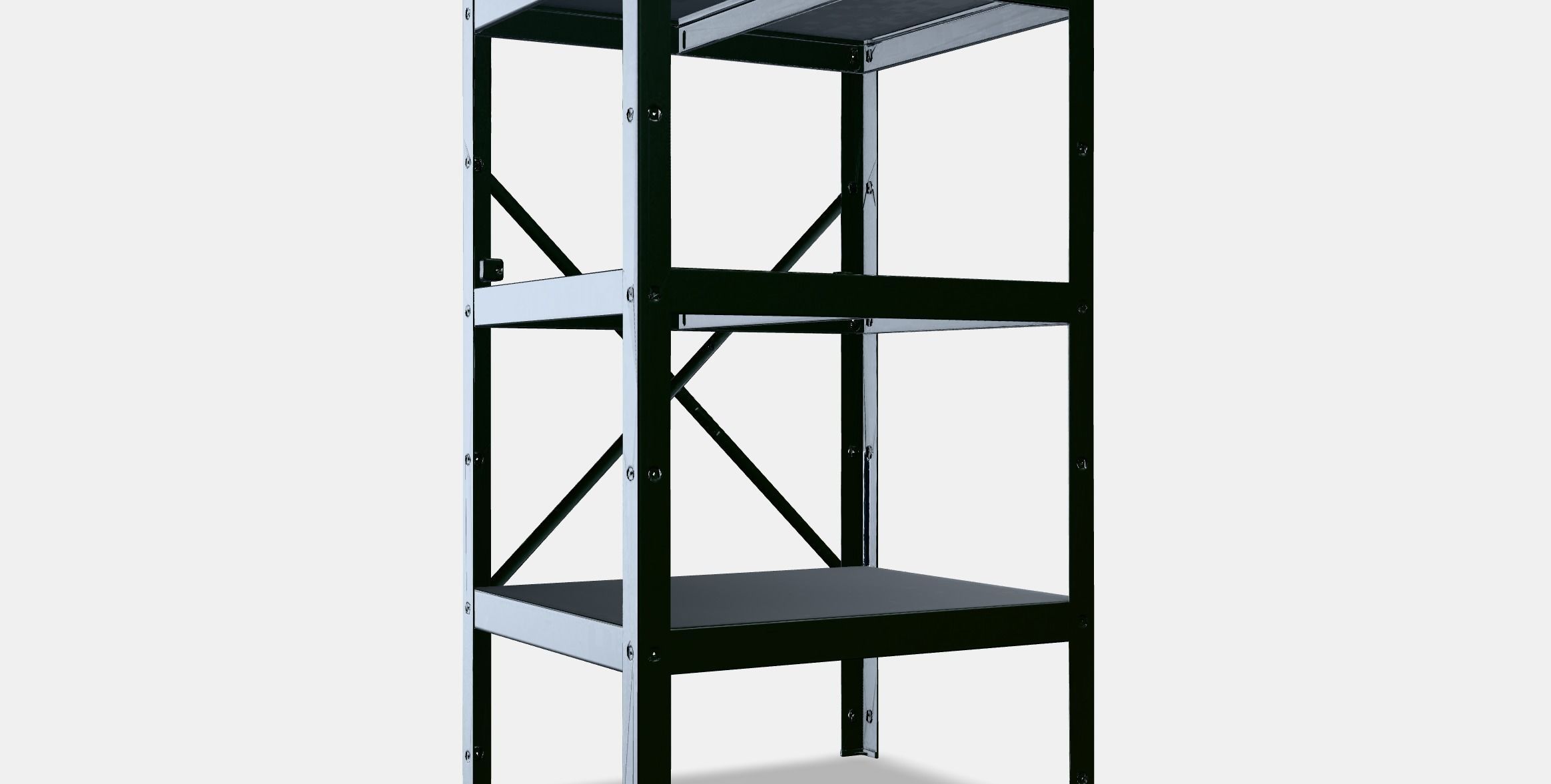 BROR Shelving unit Low-poly 3D model_10