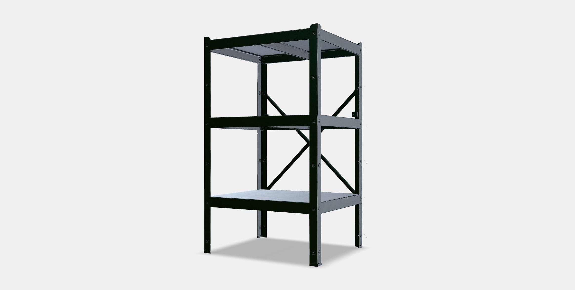 BROR Shelving unit Low-poly 3D model_12