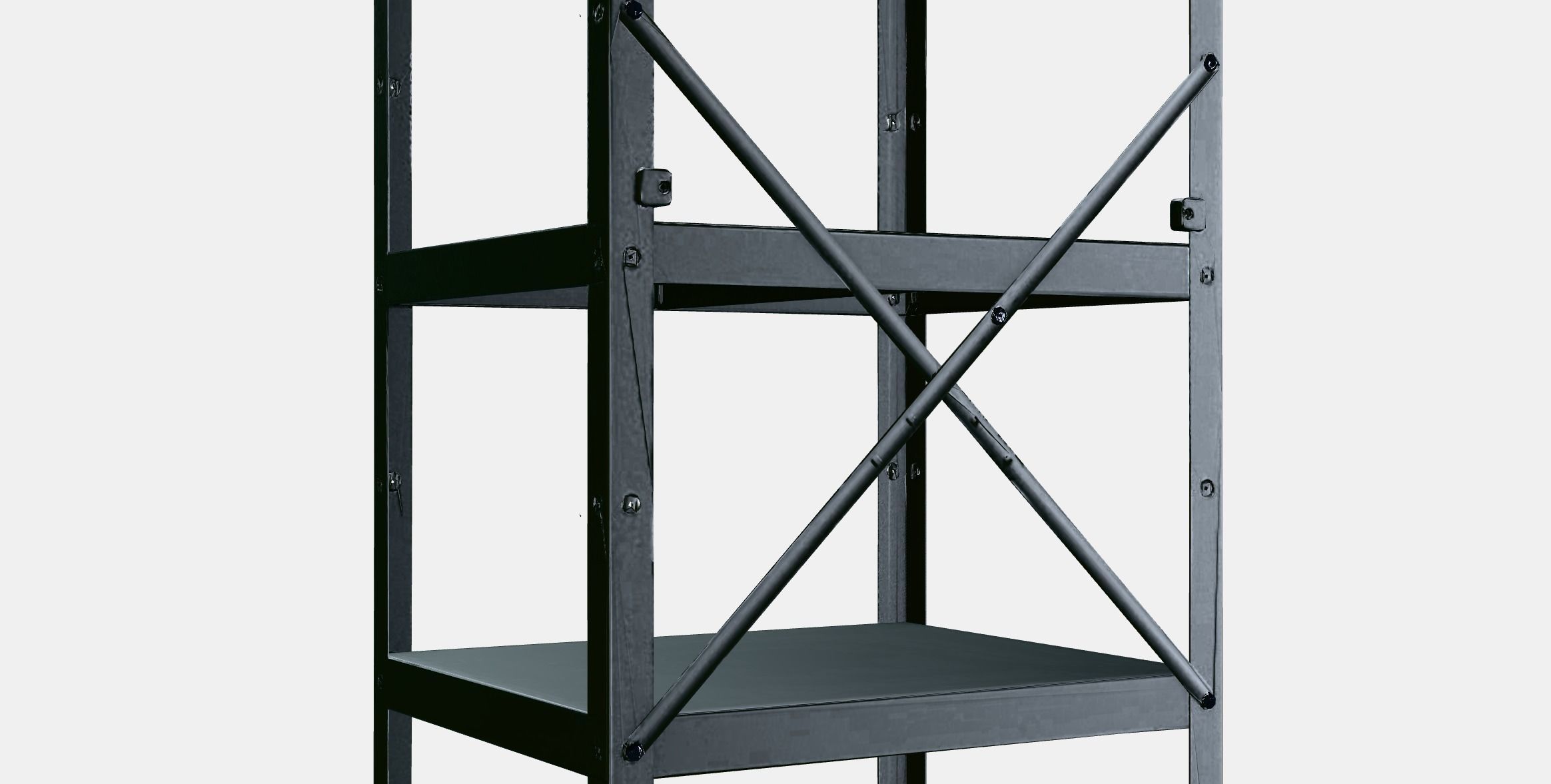 BROR Shelving unit Low-poly 3D model_2