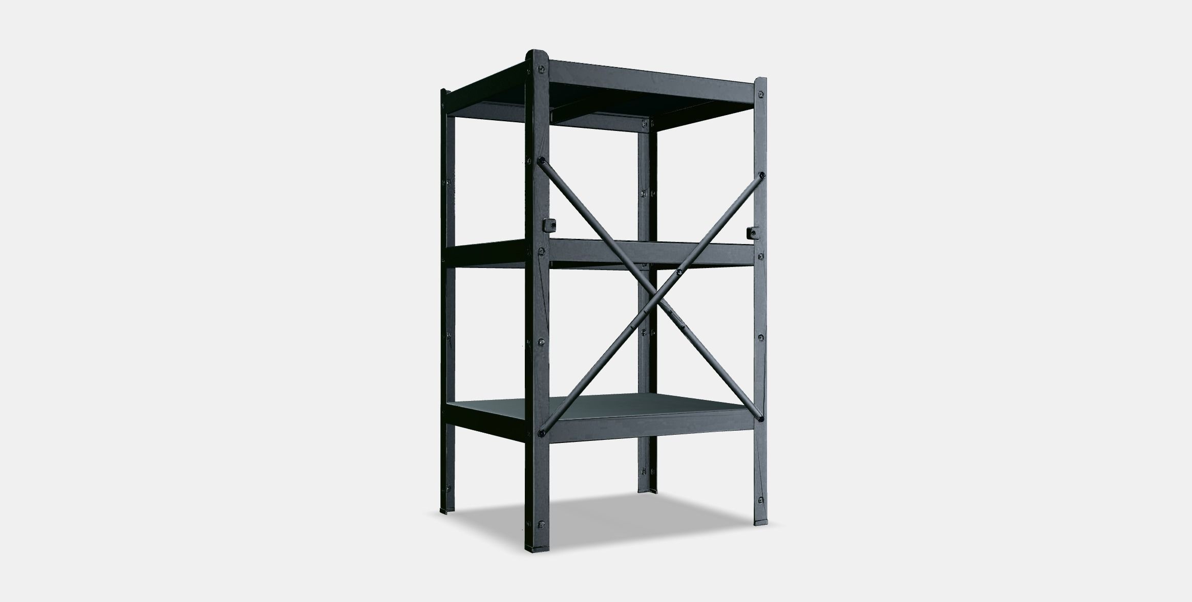 BROR Shelving unit Low-poly 3D model_16