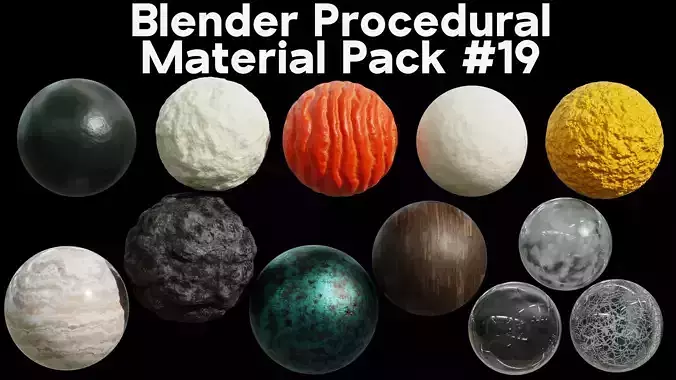 Blender Procedural Material Pack 19 Texture