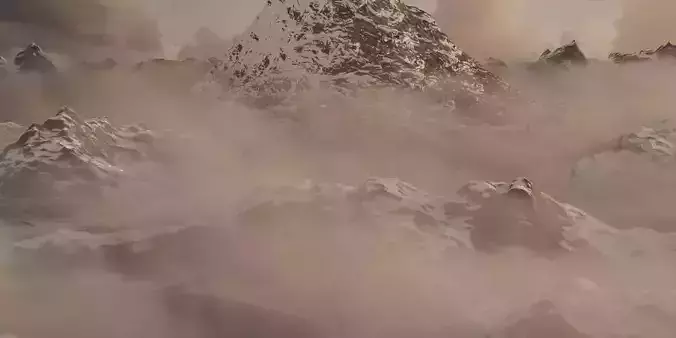 Animated Vdb Cloud Cover