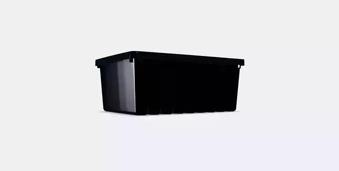 UPPSNOFSAD Storage box with lid