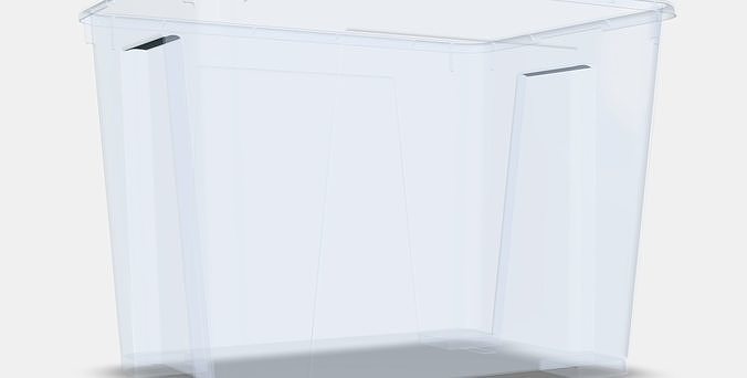 SAMLA Box 7 Low-poly 3D model