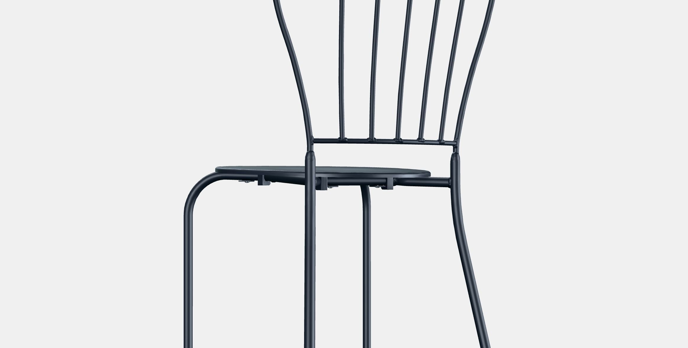 LACKO Chair outdoor Low-poly 3D model_3