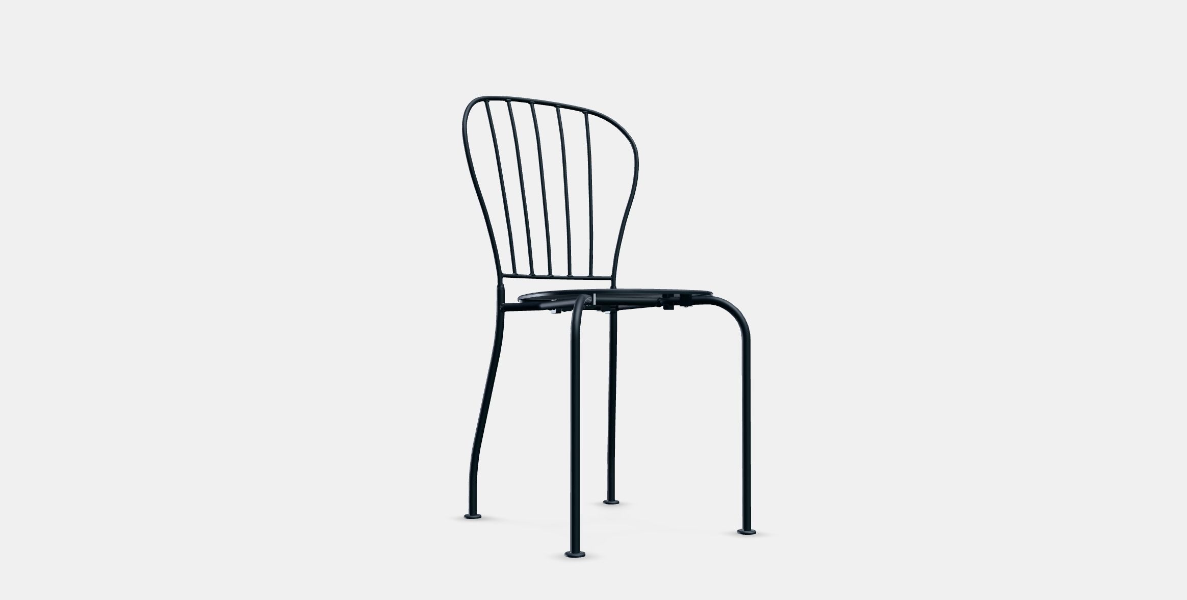 LACKO Chair outdoor Low-poly 3D model_2