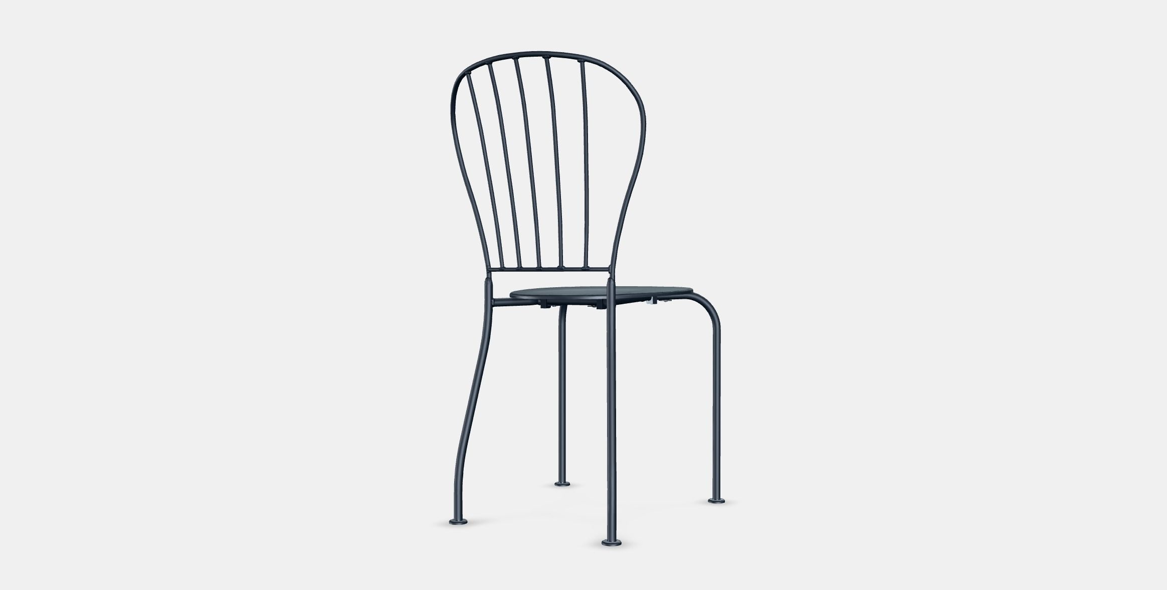 LACKO Chair outdoor Low-poly 3D model_4