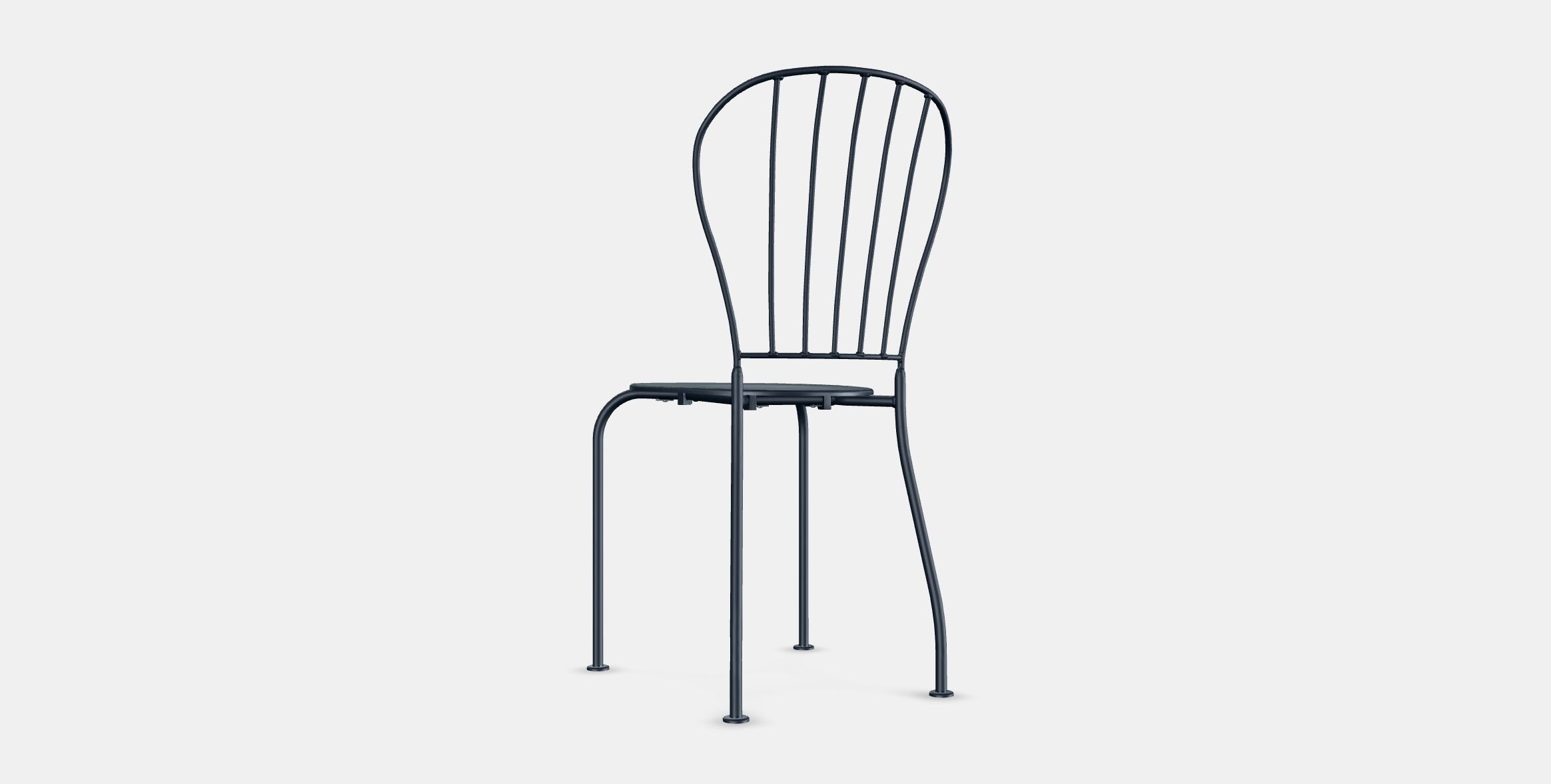 LACKO Chair outdoor Low-poly 3D model_16