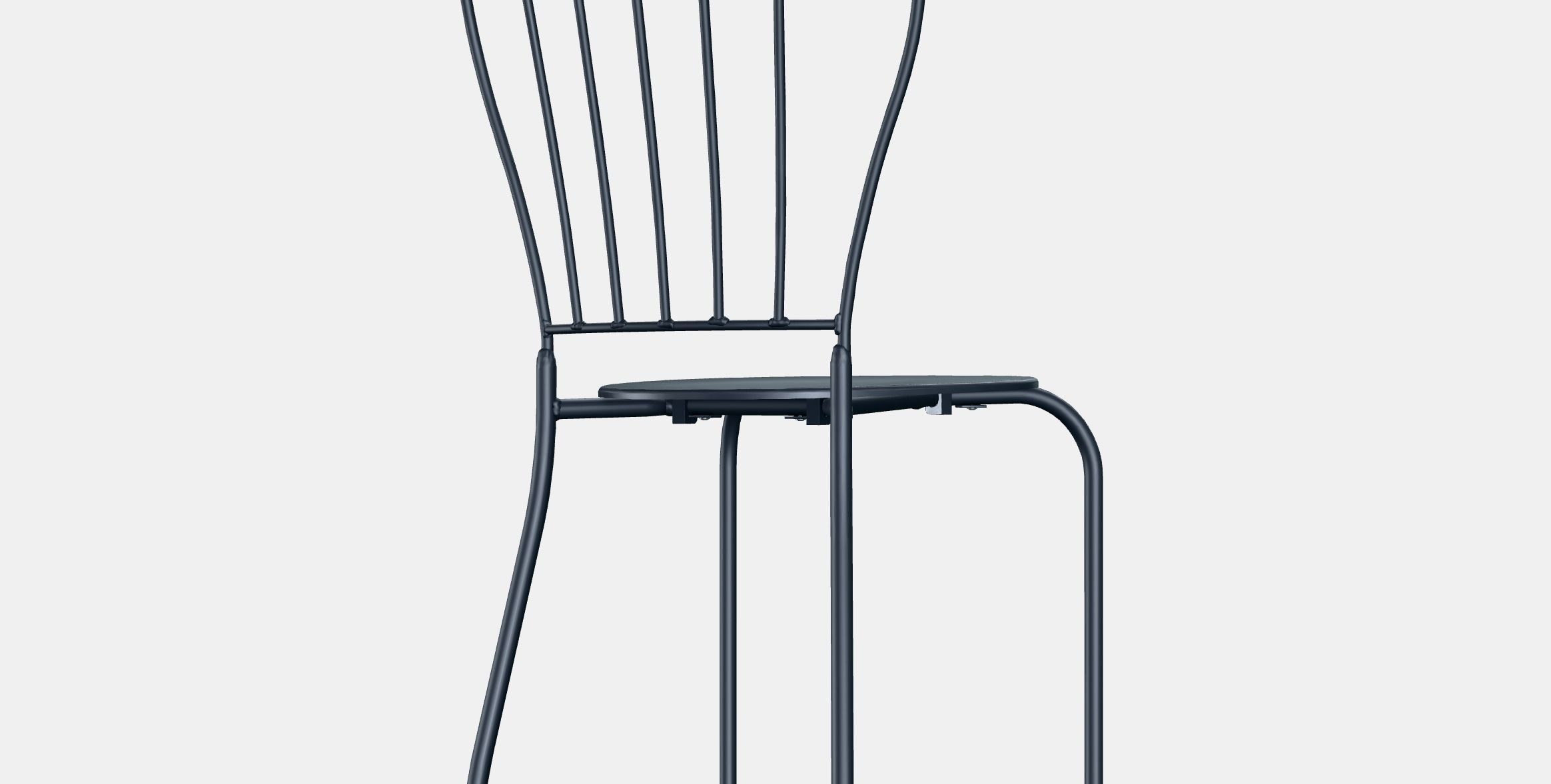 LACKO Chair outdoor Low-poly 3D model_6