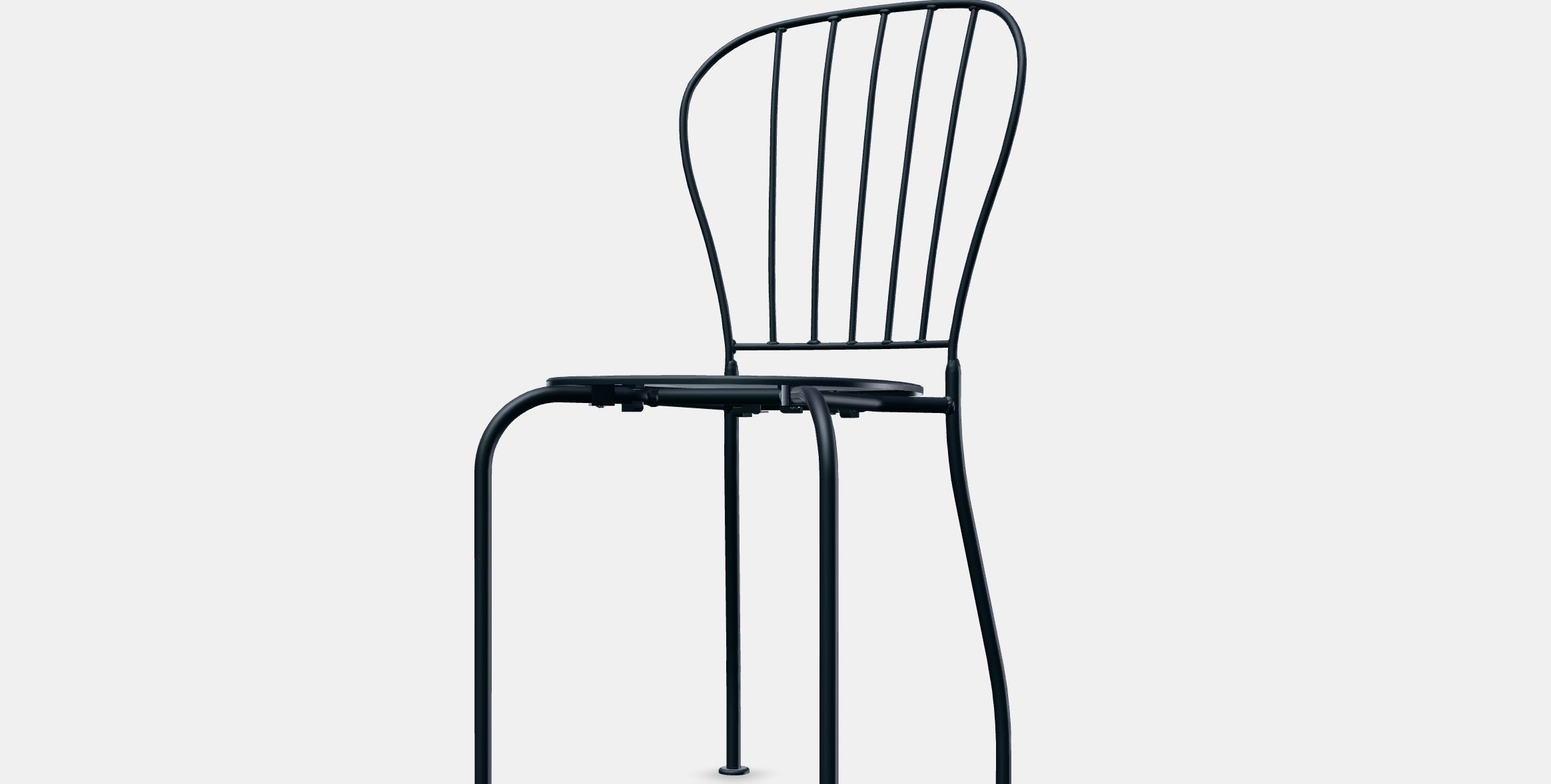 LACKO Chair outdoor Low-poly 3D model_13