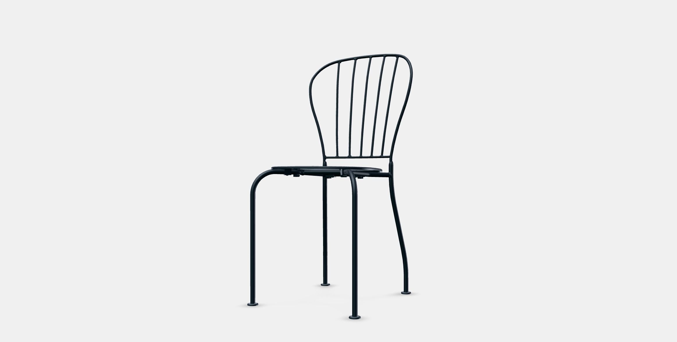 LACKO Chair outdoor Low-poly 3D model_11