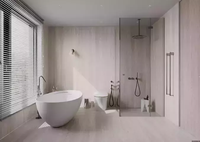 Simple Bathroom 2024