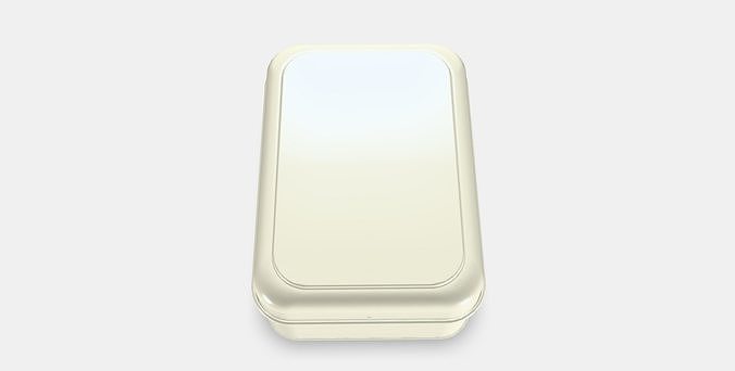 PLOGFARA Storage box with lid Low-poly 3D model