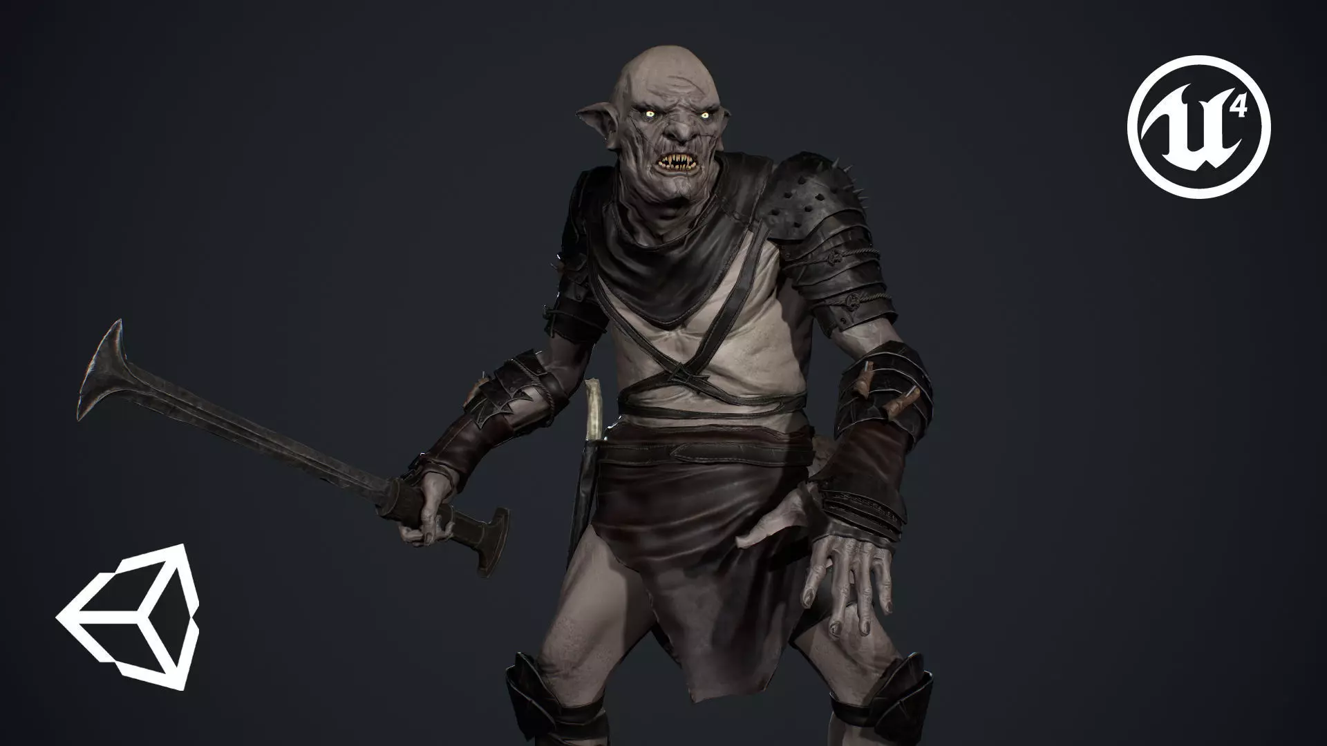Goblin Low-poly 3D model