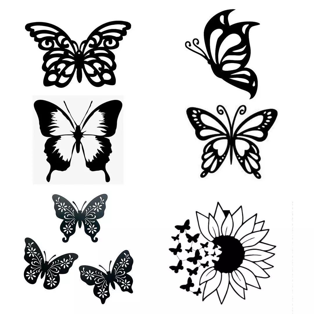Butterflies Wall Decoration 3D print model
