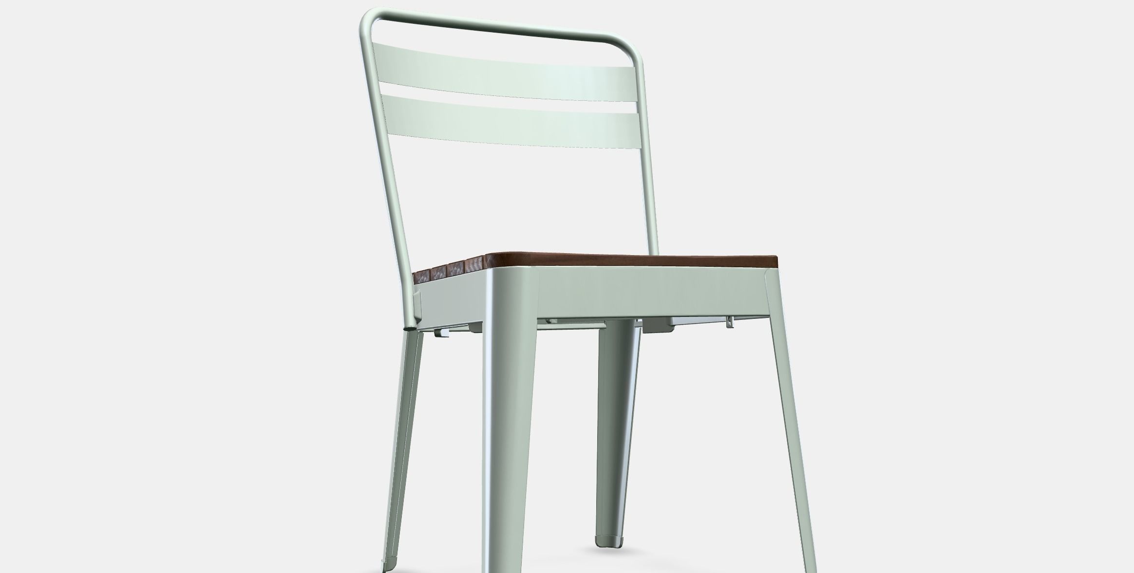 NORRMANSO Chair outdoor Low-poly 3D model_9