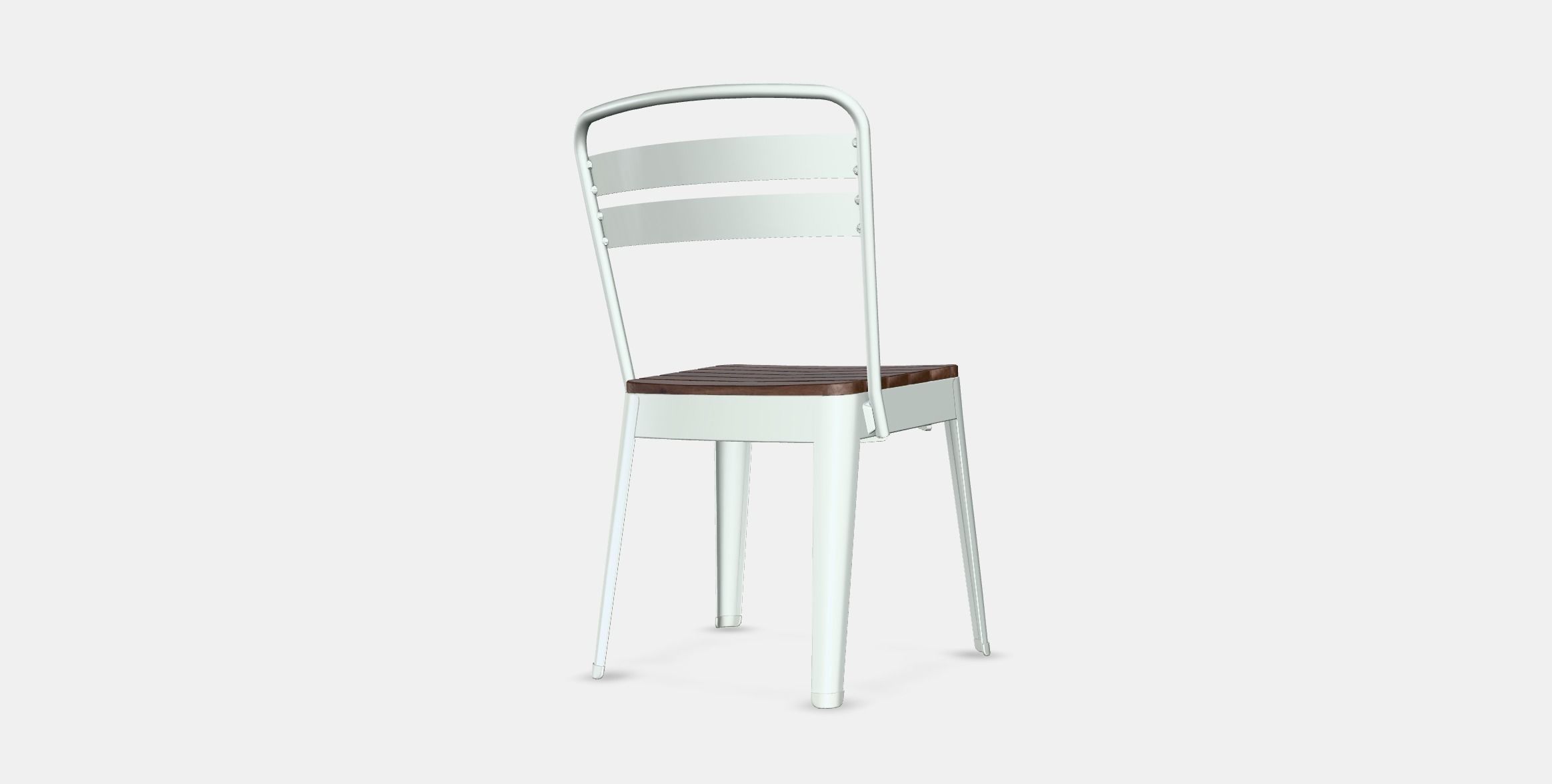 NORRMANSO Chair outdoor Low-poly 3D model_4