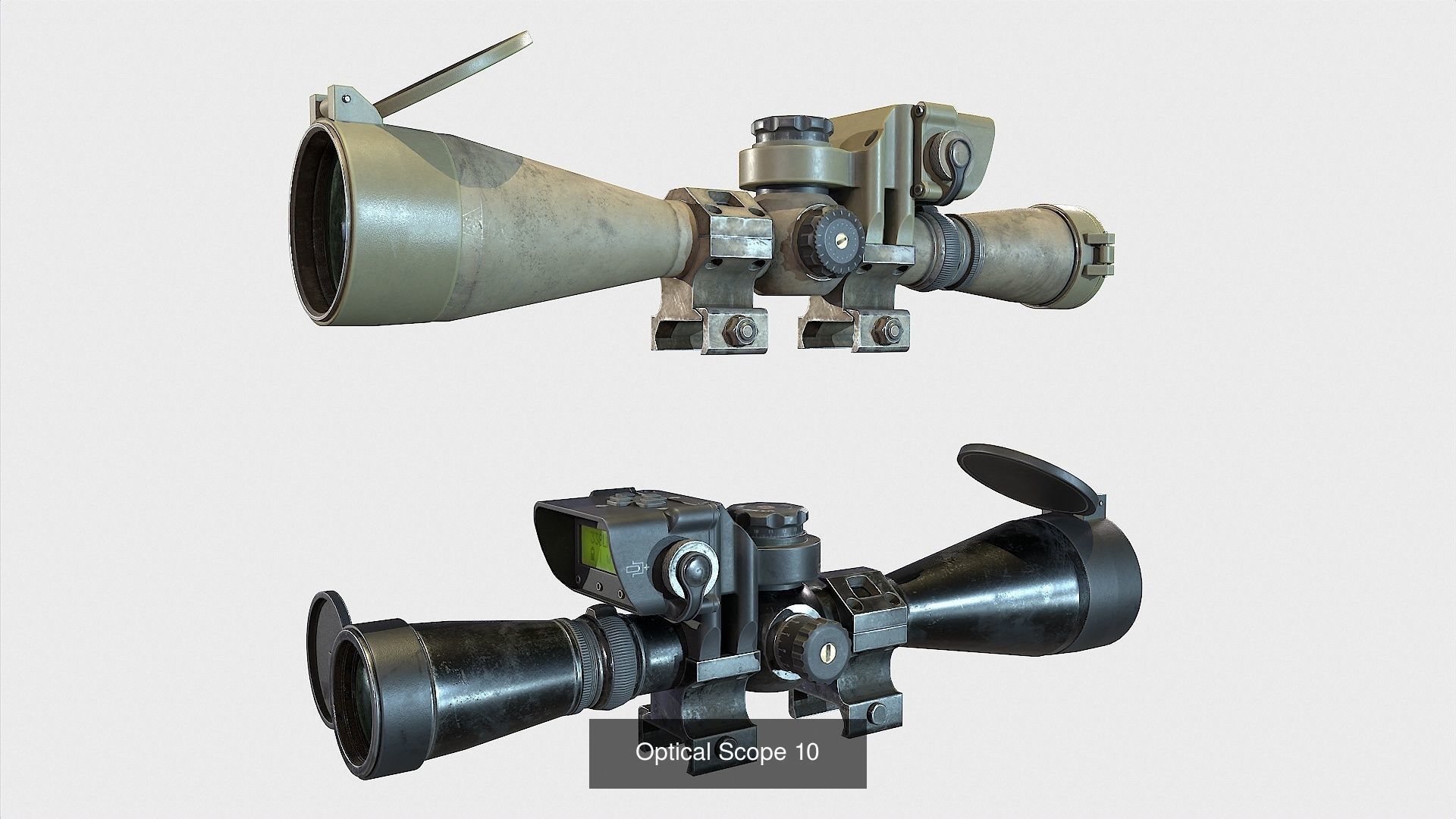 Optical Scope 2 3D Model Collection_6