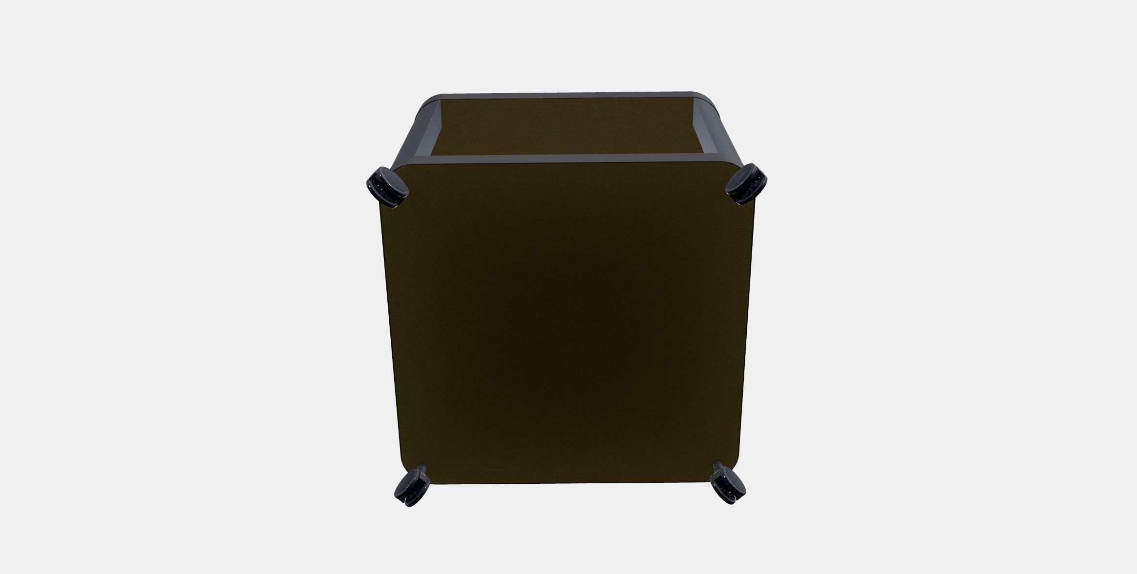 TINGBY Side table on castors 1 Low-poly 3D model_7