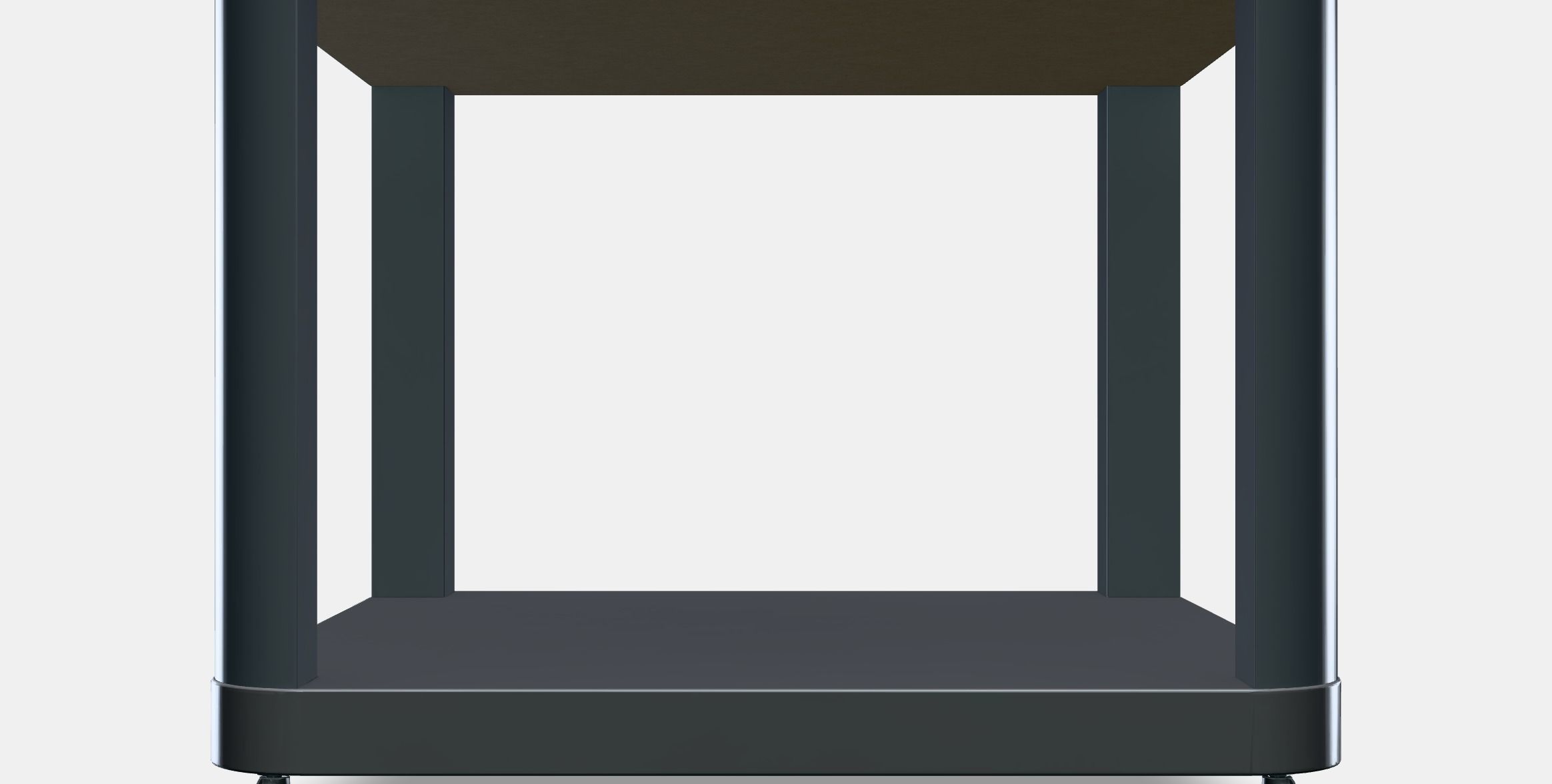 TINGBY Side table on castors 1 Low-poly 3D model_10