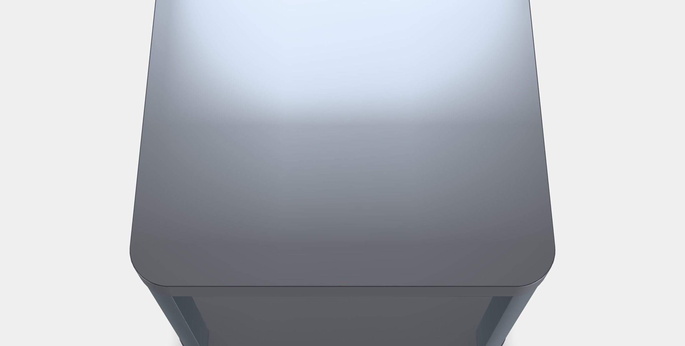 TINGBY Side table on castors 1 Low-poly 3D model_4