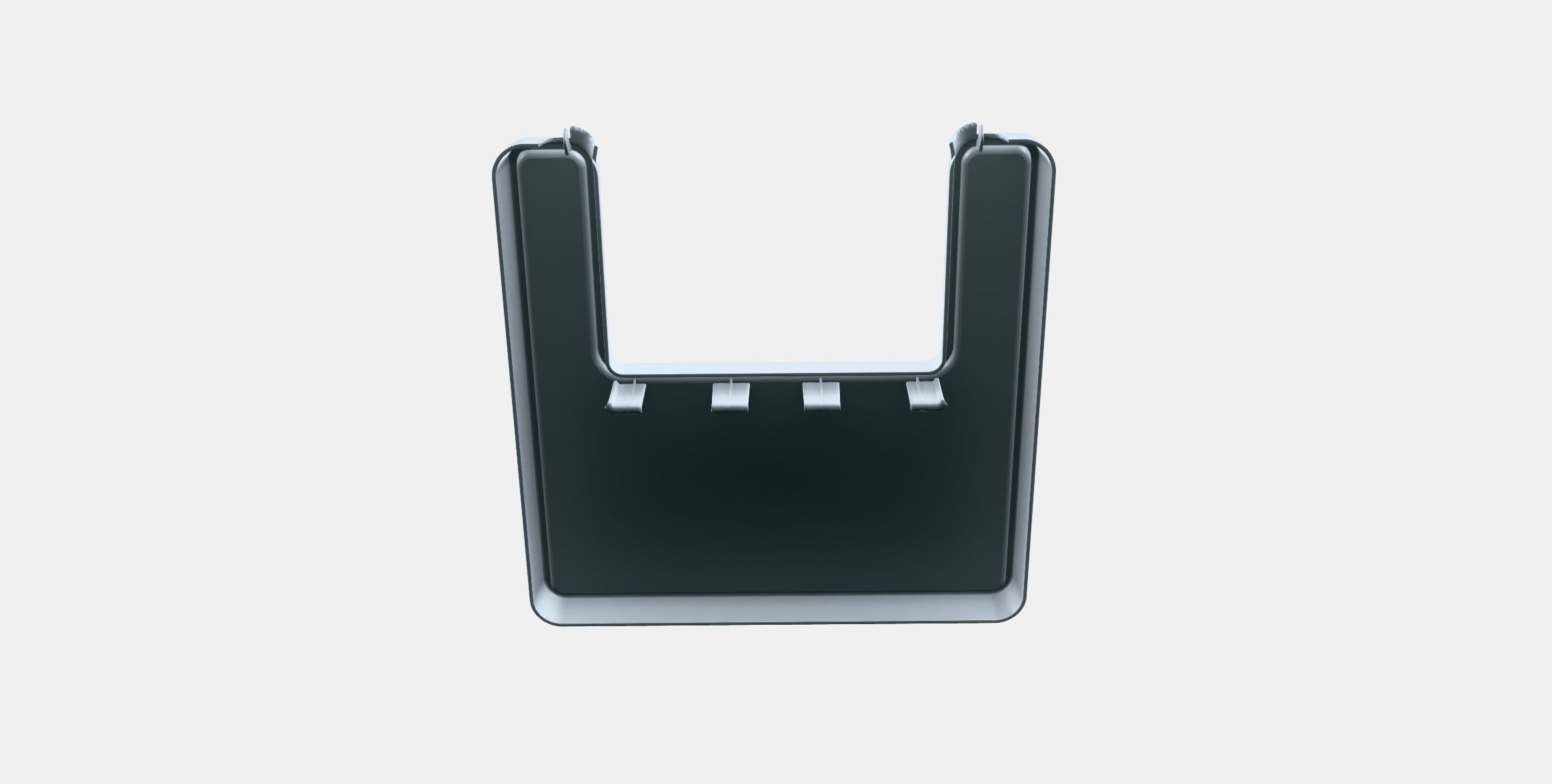 ANTILOP Highchair tray Low-poly 3D model_7