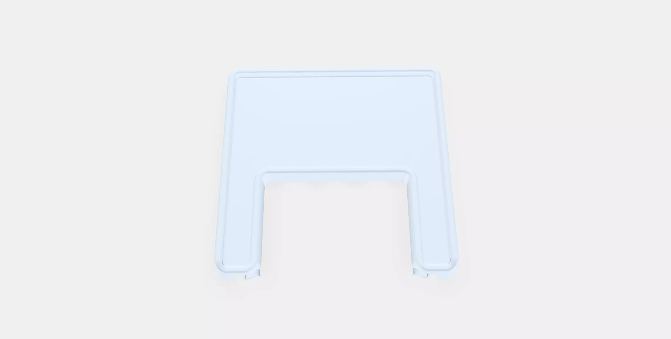 ANTILOP Highchair tray Low-poly 3D model_0