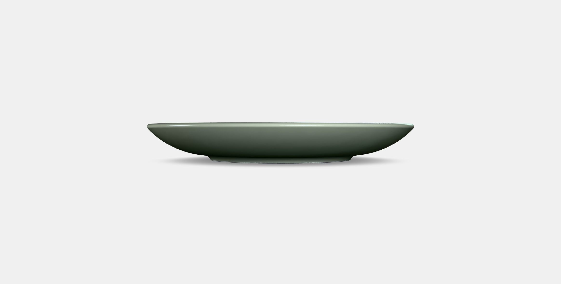 FARGKLAR Side plate Low-poly 3D model_4