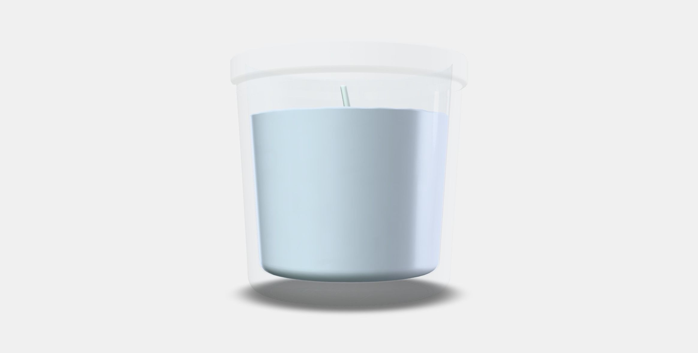 ADLAD Scented candle in glass Low-poly 3D model_12